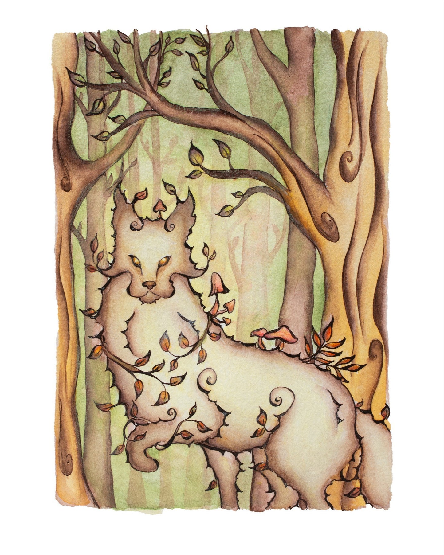 Becoming the Forest Fine Art Giclee Print