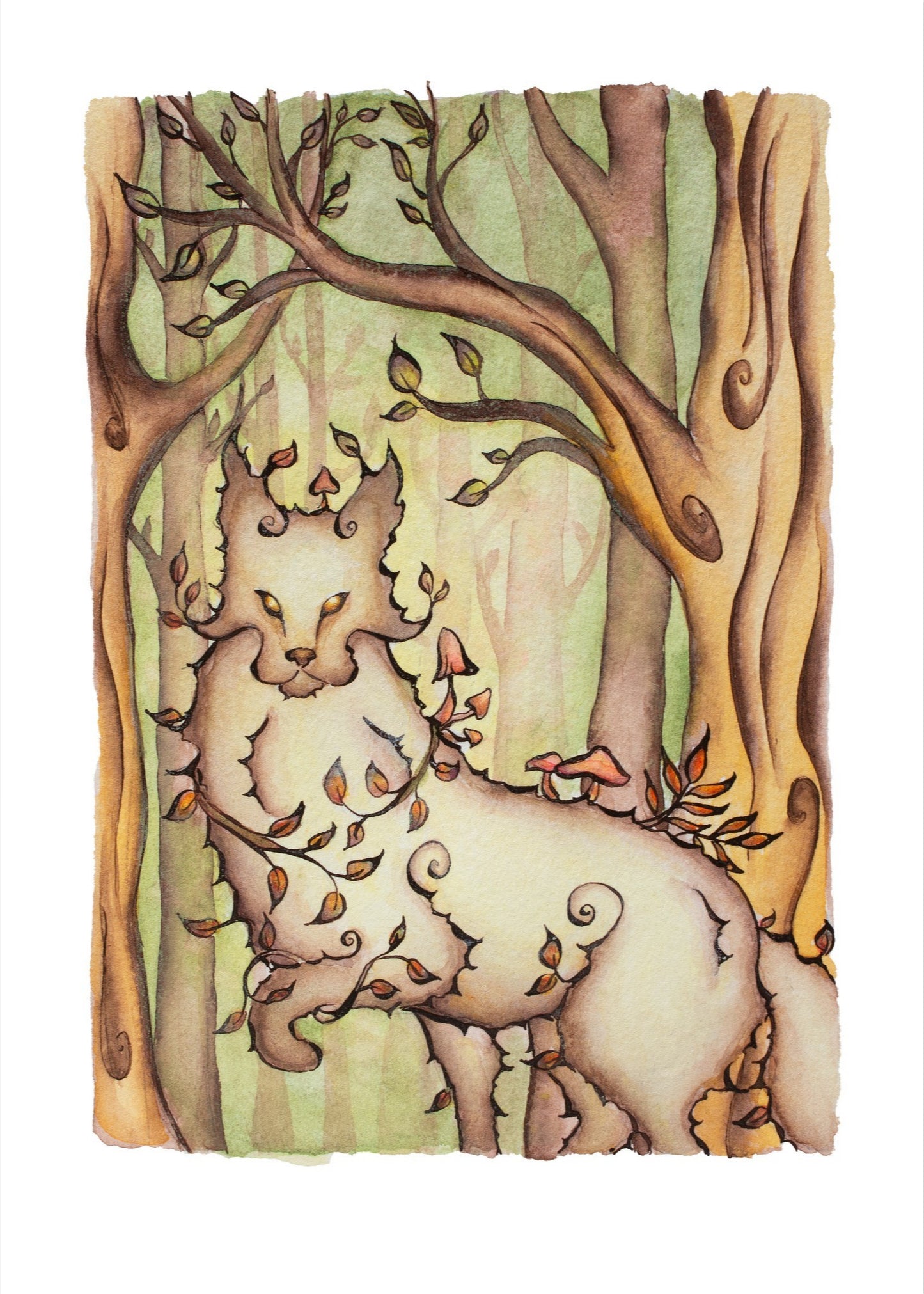 Becoming the Forest Fine Art Giclee Print