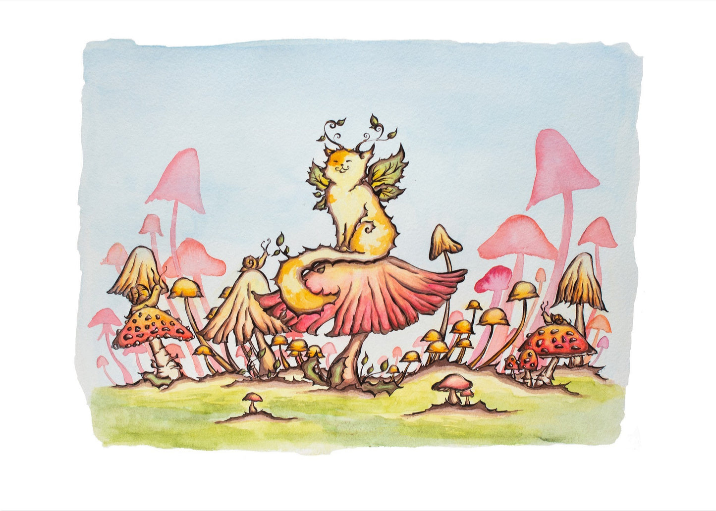 Utter Contentment Archival Giclee Print
