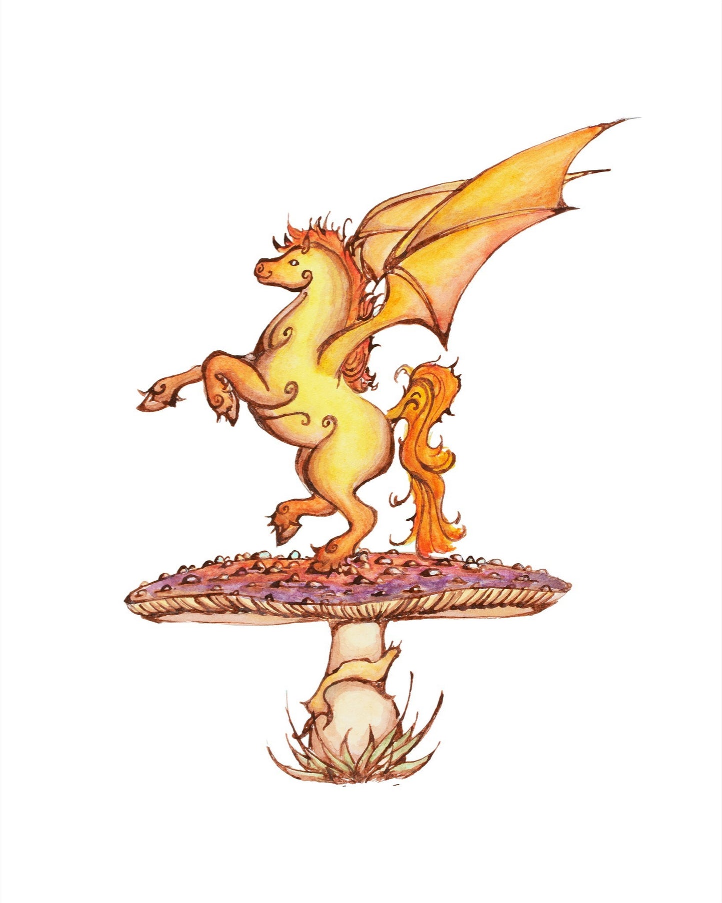 Goblin Pony Fine Art Giclee Print