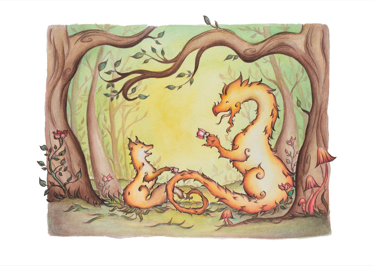 Afternoon Tea Fine Art Giclee Print