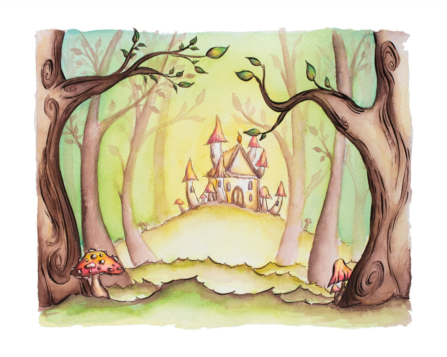 Once upon a time Fine Art Giclee Print