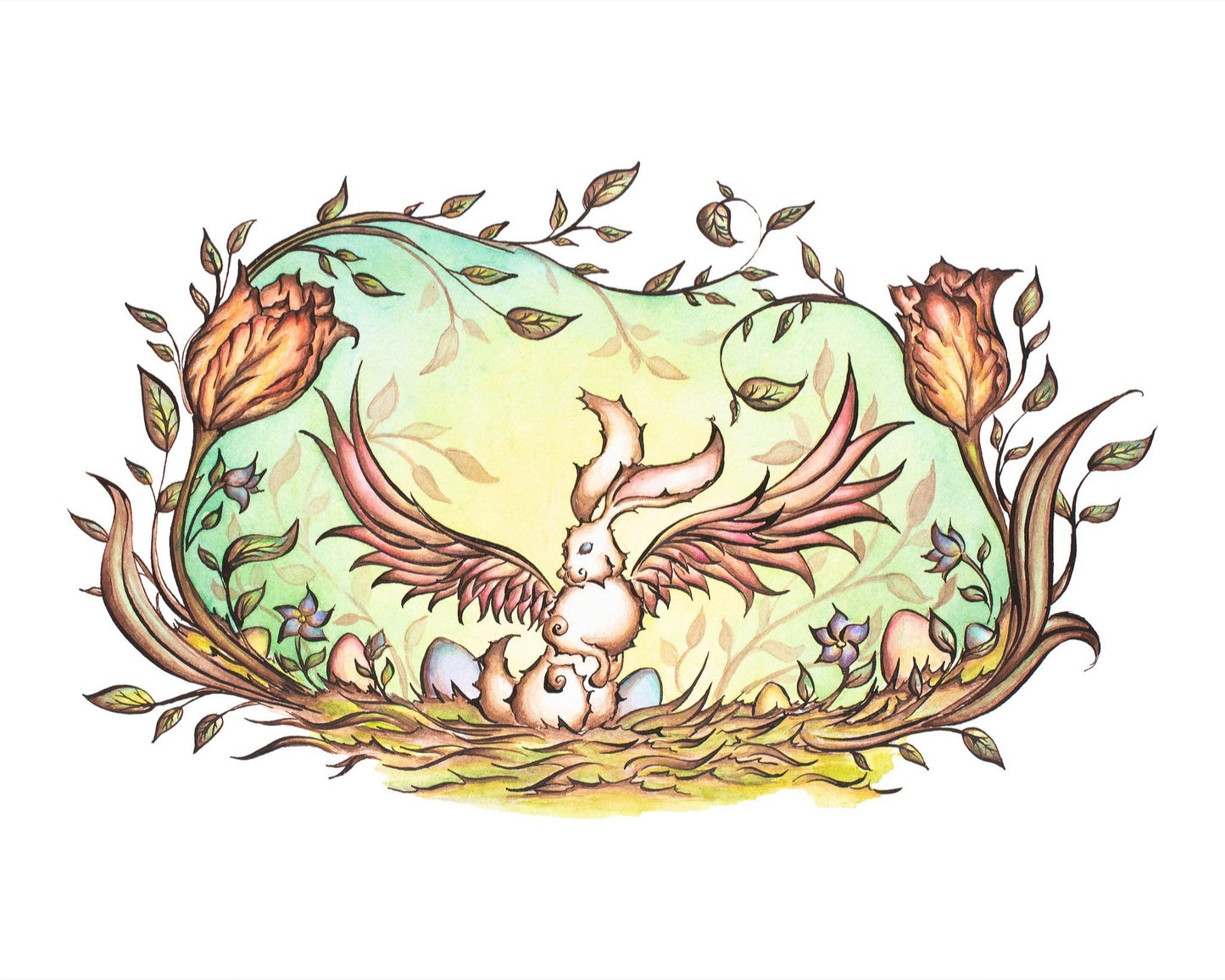 Ostara Signed Archival Giclee Print