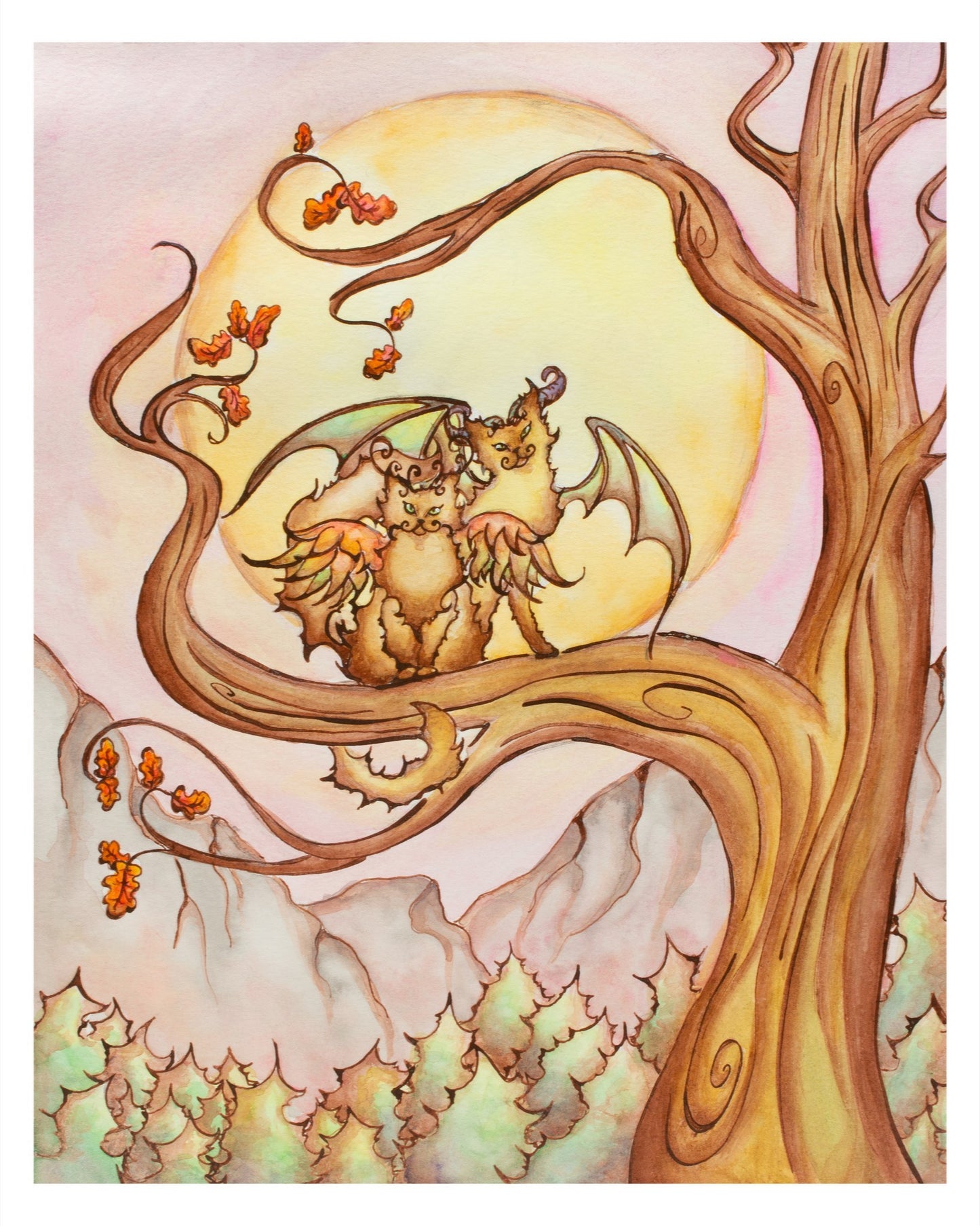 Bill and Ted Fine Art Giclee Print