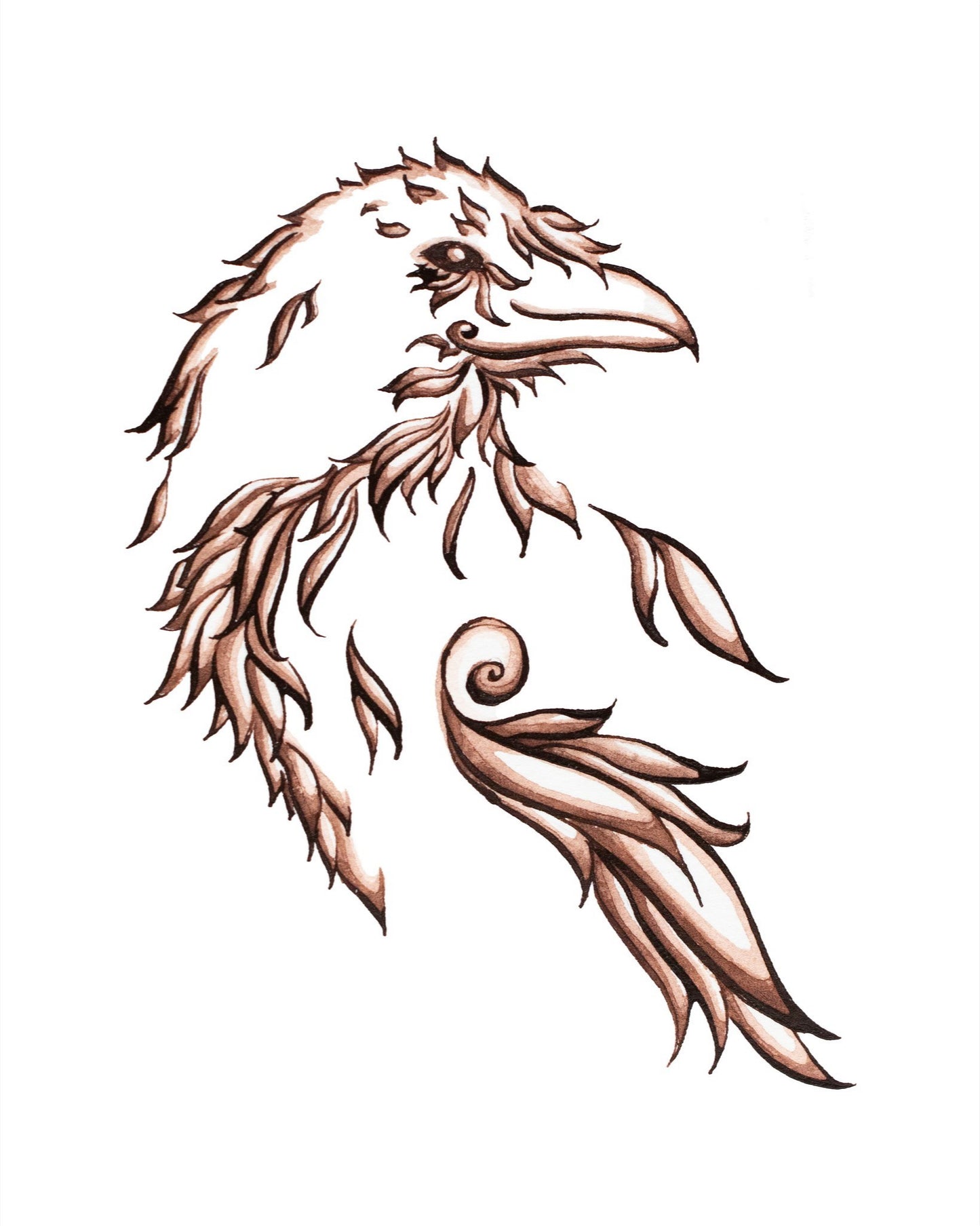 Raven Fine Art Giclee Print