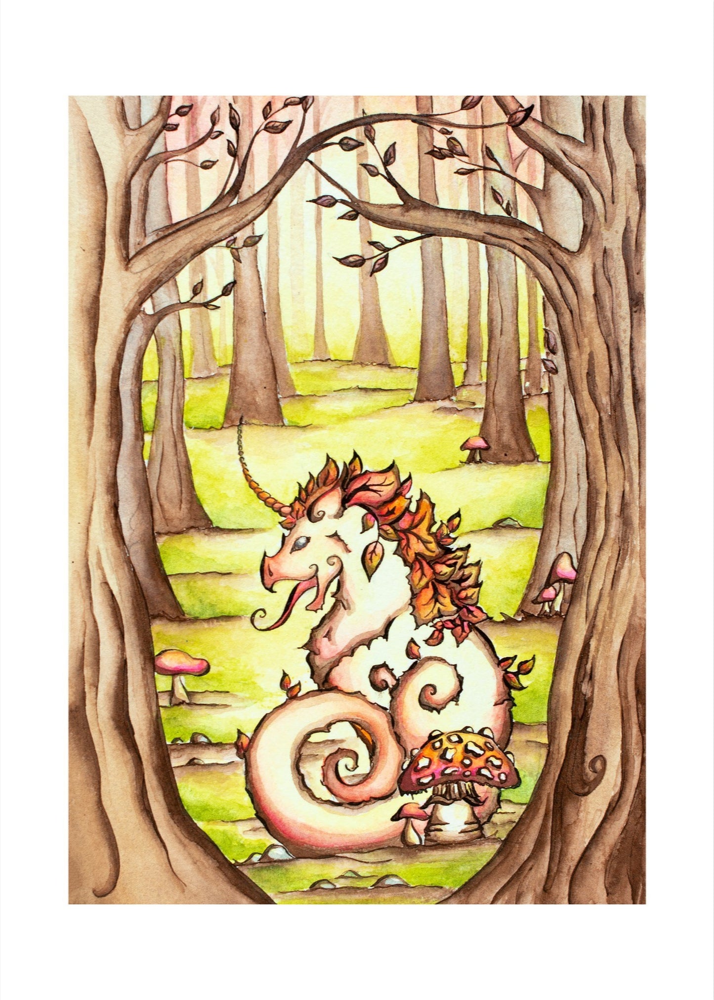 Puck Dragon Fine Art Giclee Print