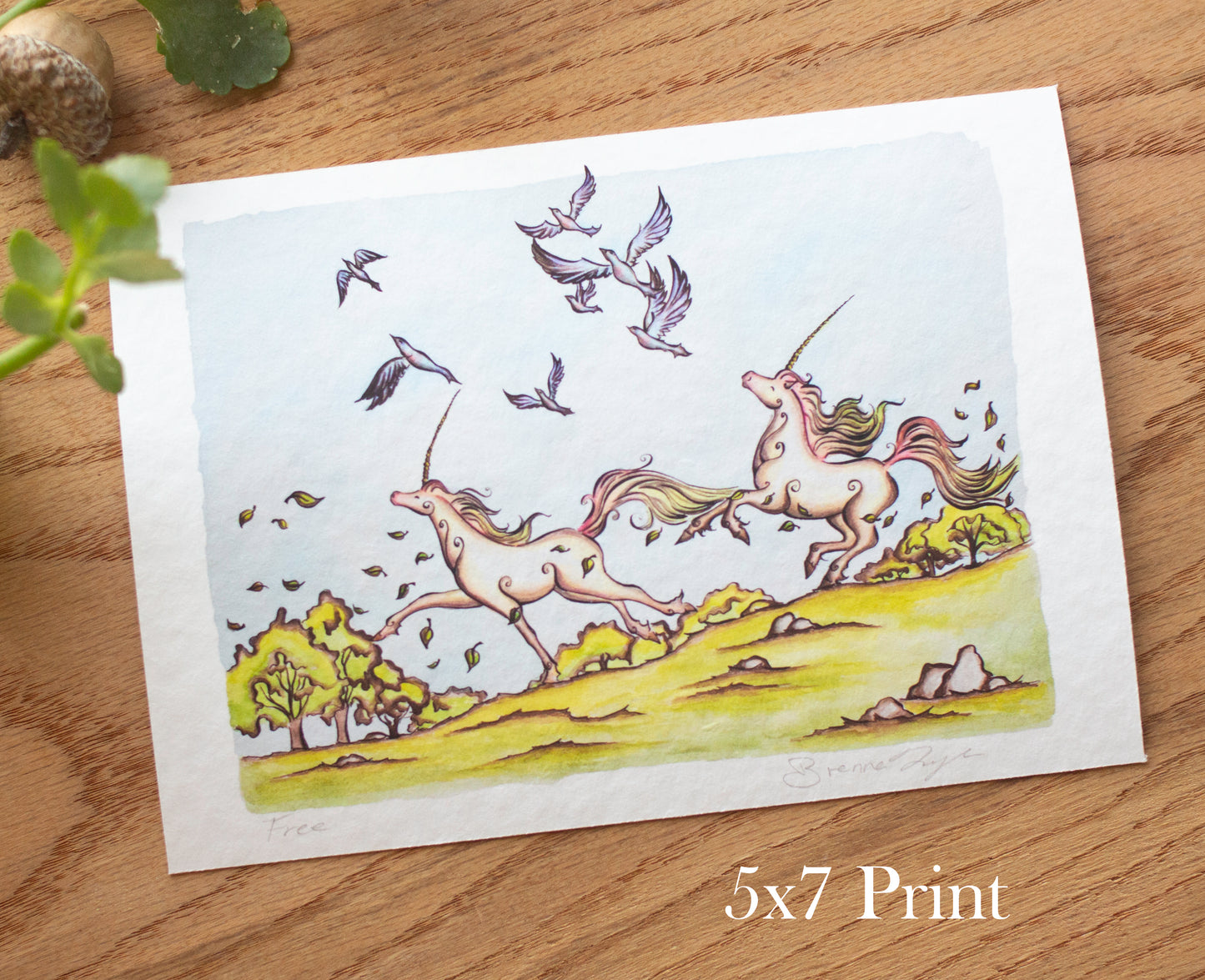 "Free" Archival Giclee Print