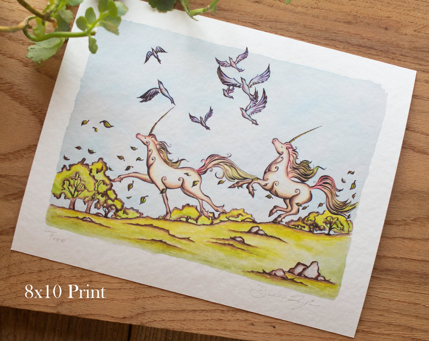 "Free" Archival Giclee Print