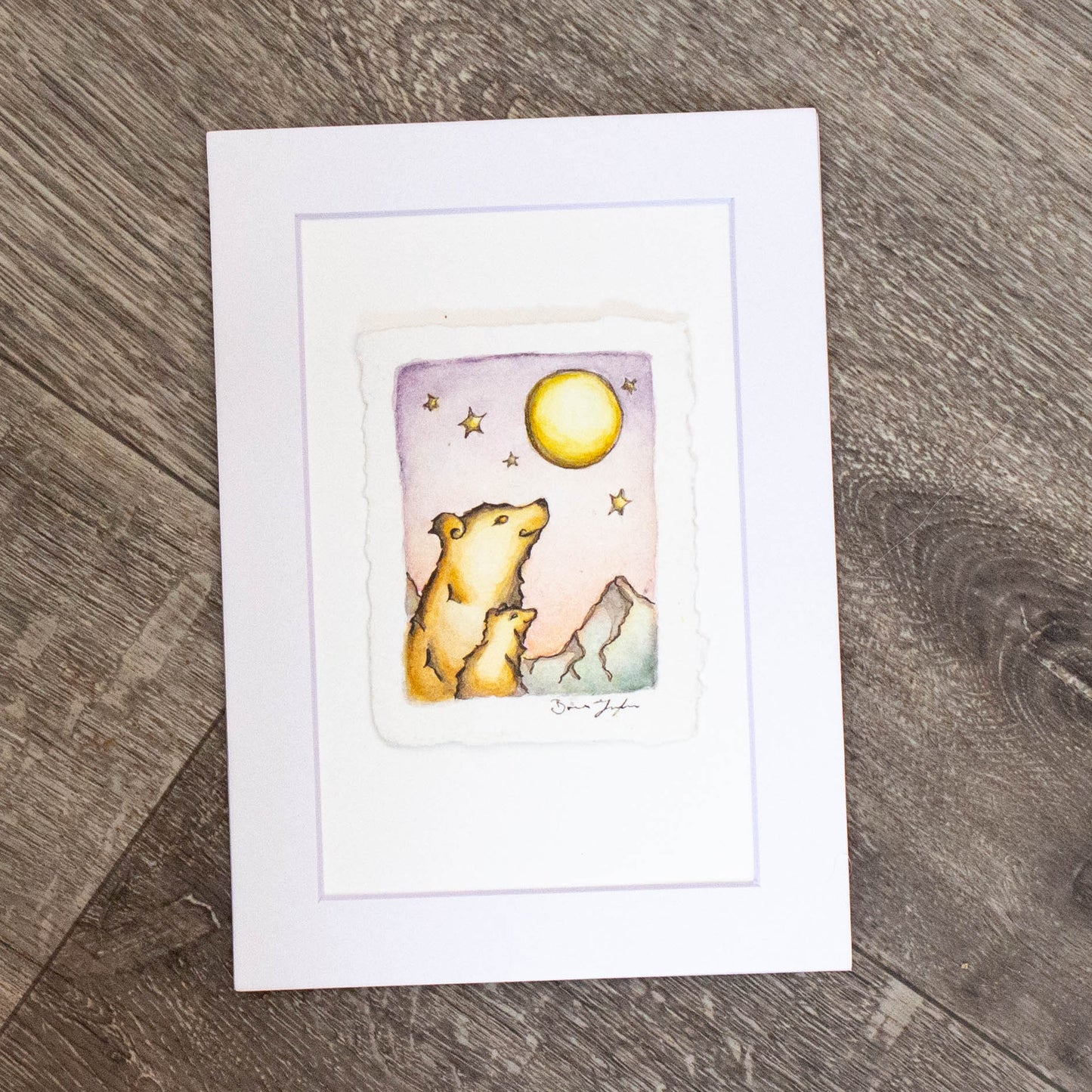 "Ursa Mother and Baby" Original Illustration