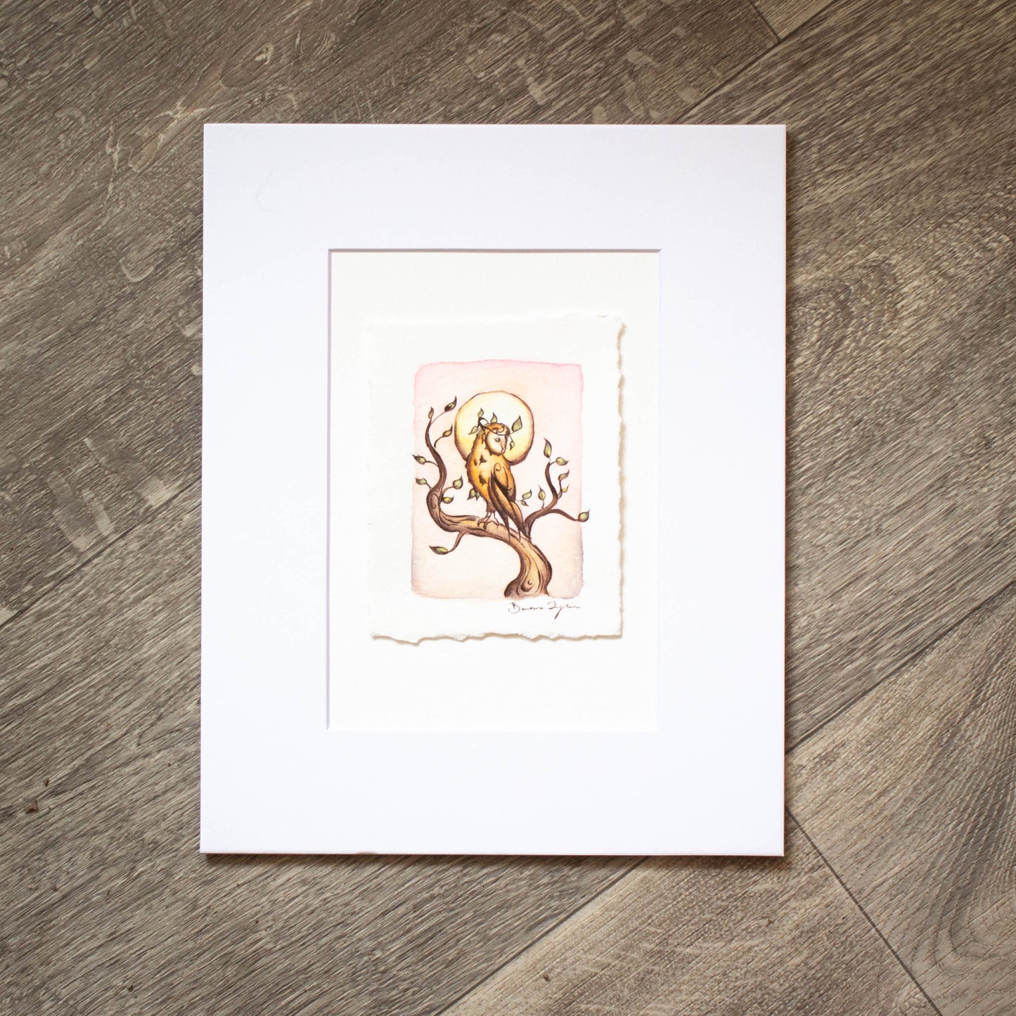 "Owl King" Original Illustration