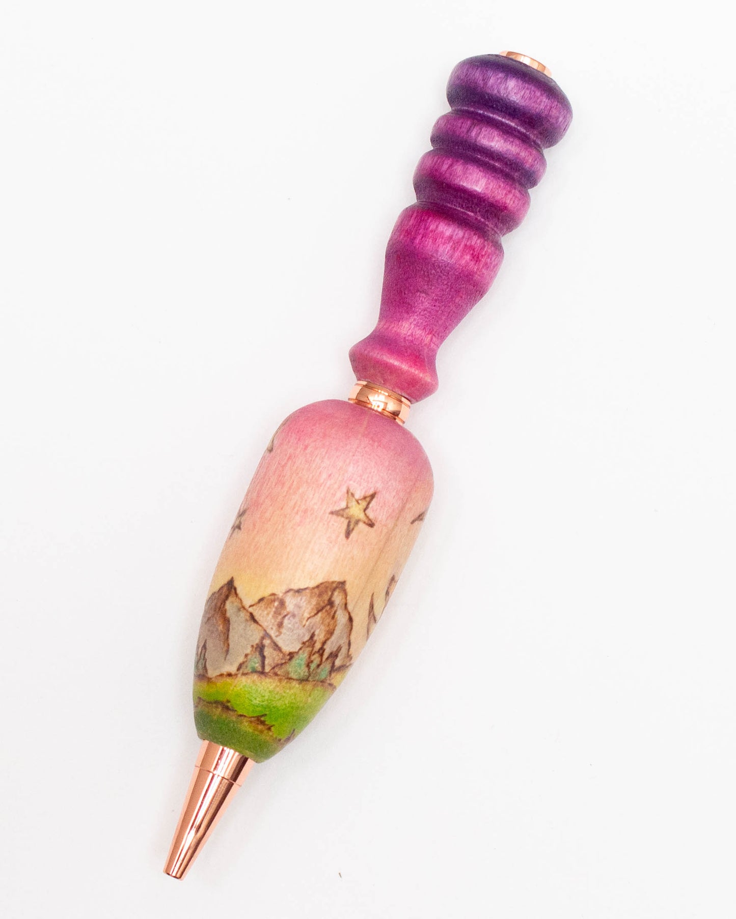 Crescent Moon Fox Ballpoint Pen, Mechanical Pencil or Diamond Painting Pen