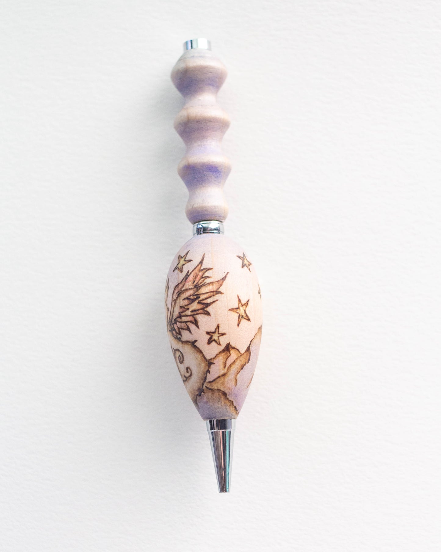 Moon and Stars Fae Cat Ballpoint Pen, Mechanical Pencil or Diamond Painting Pen