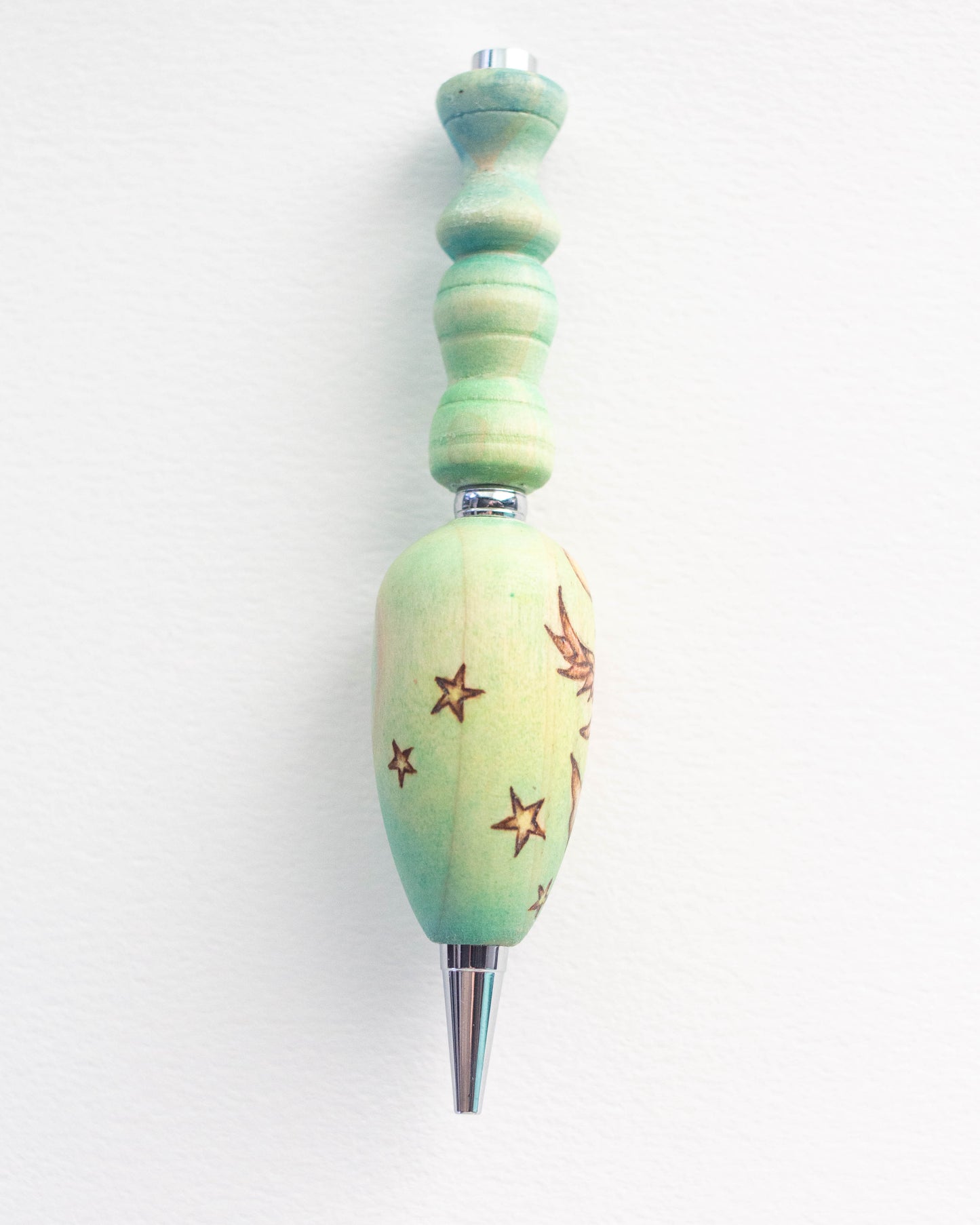 Moon and Stars Flying Whale Ballpoint Pen, Mechanical Pencil or Diamond Painting Pen
