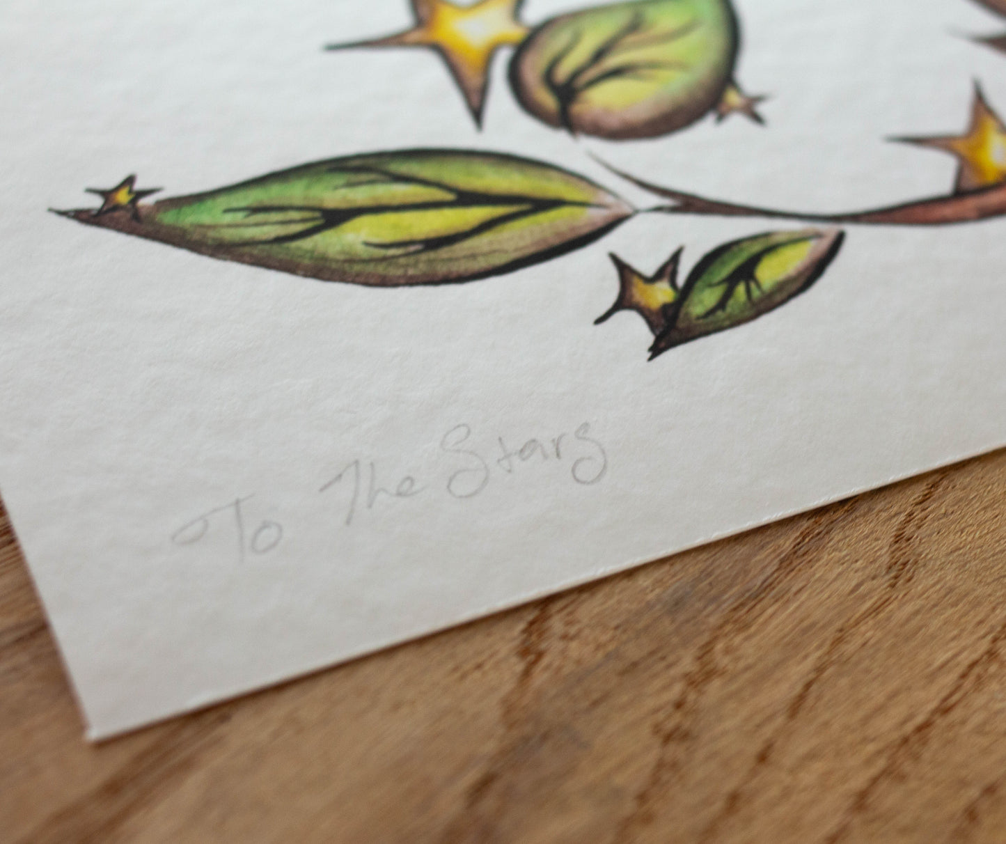 To The Stars Signed Archival Giclee Print