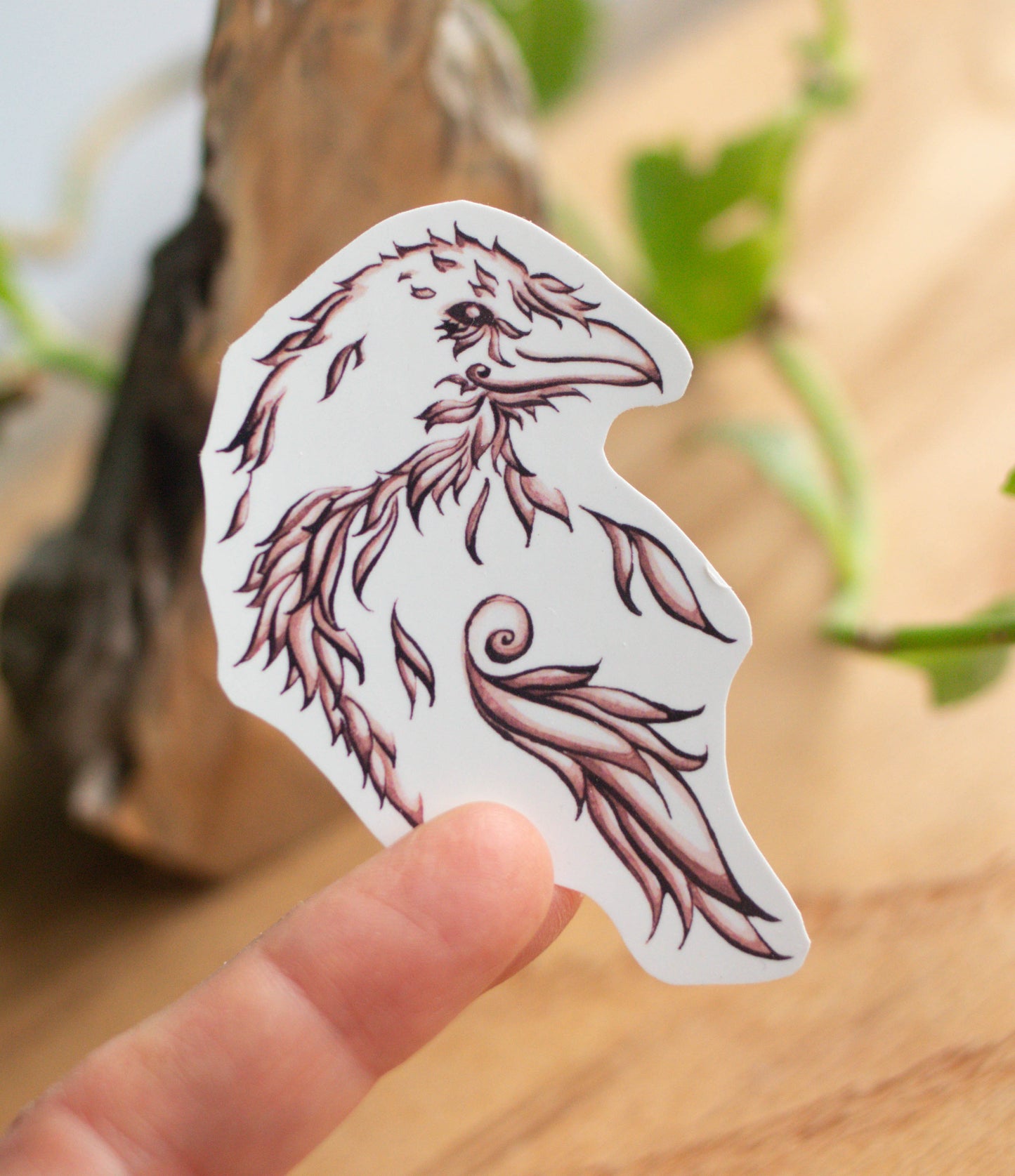 Raven Vinyl Sticker