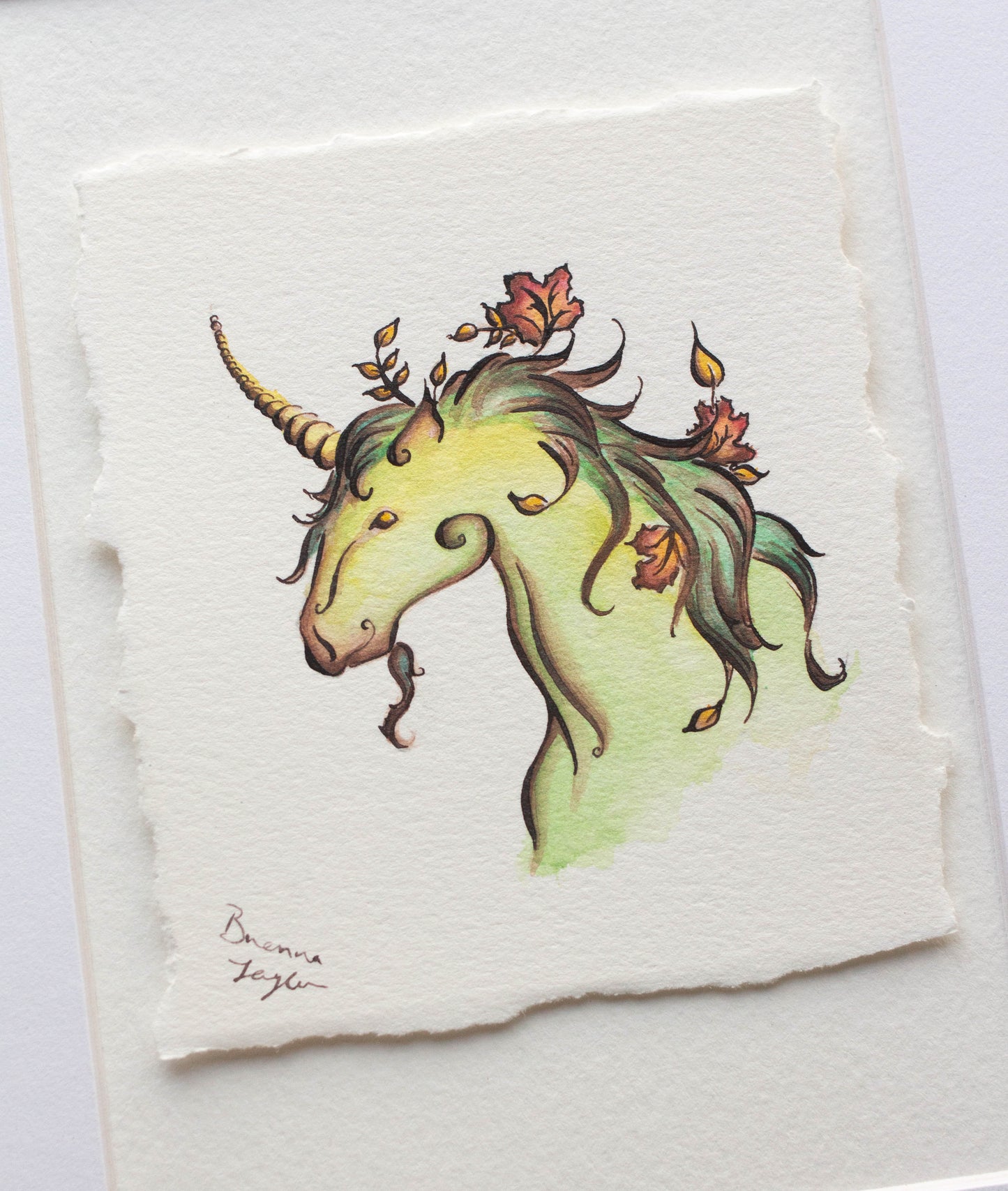 "Forest Unicorn" Original Illustration