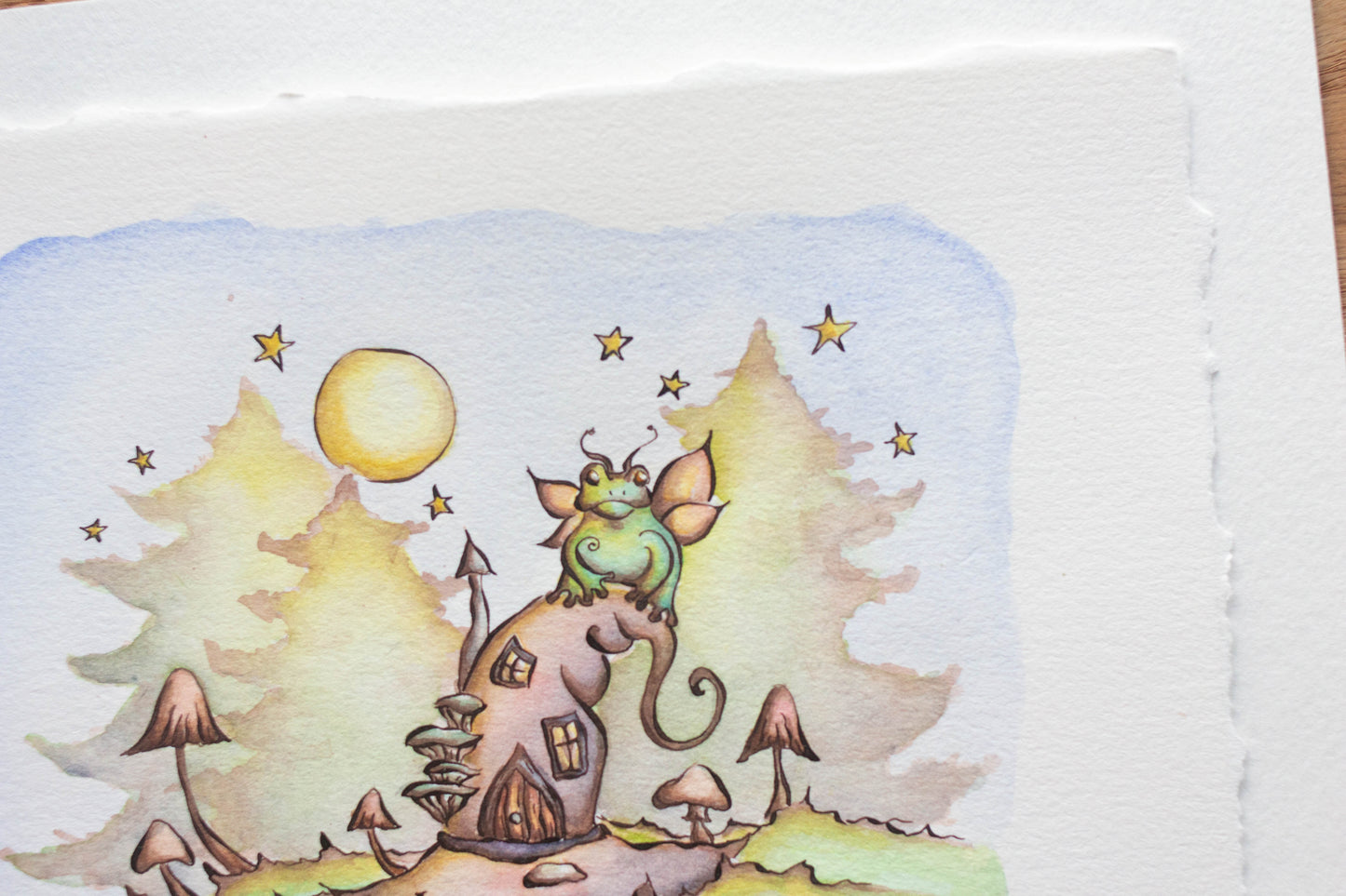 "Witch's Helper" Original Illustration