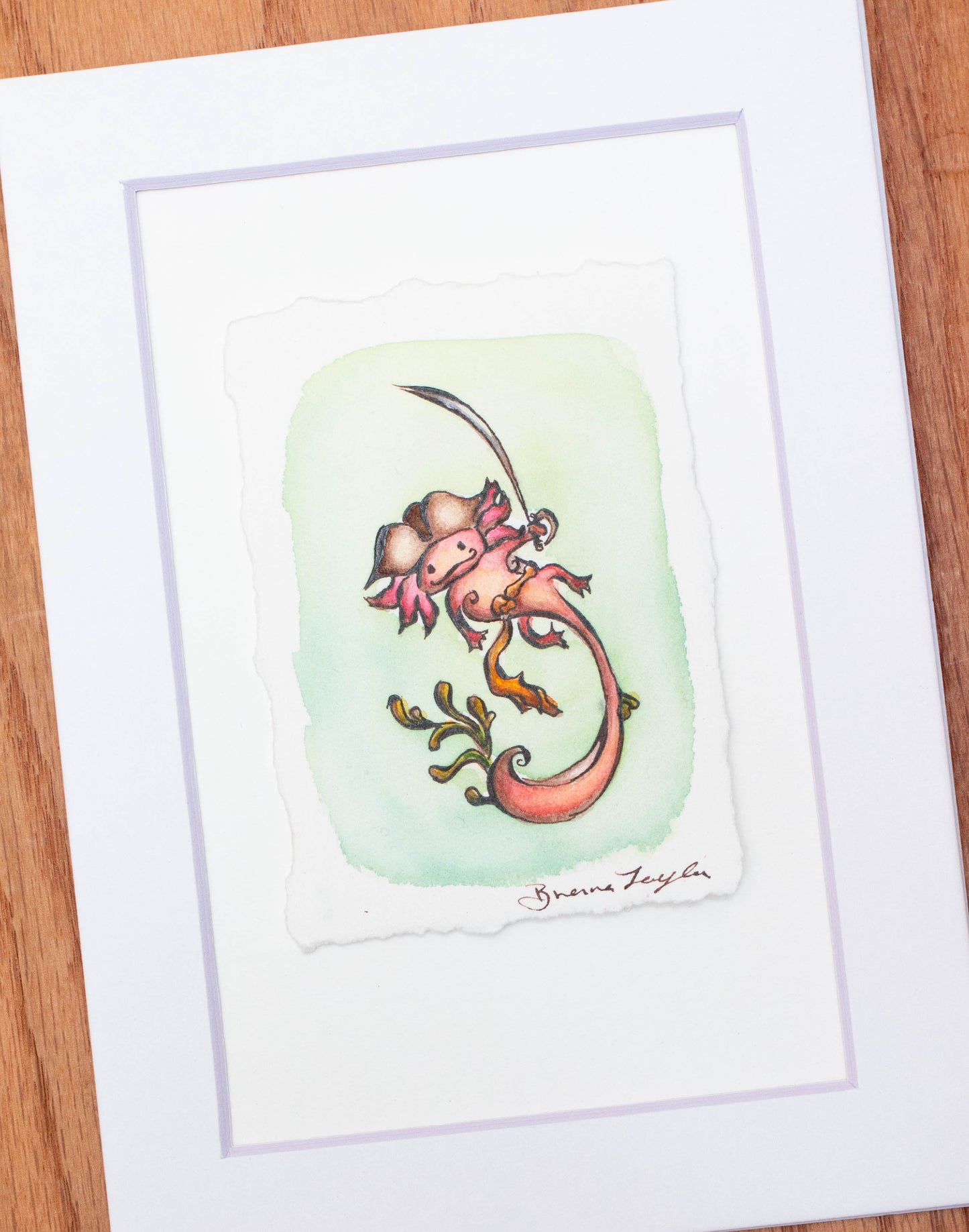 "Scalliwiggle" Original Illustration