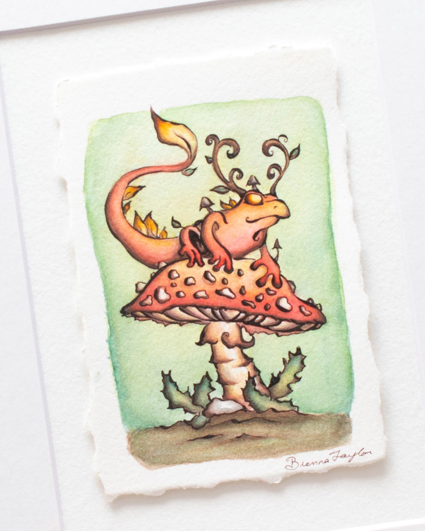 "Bog King" Original Illustration