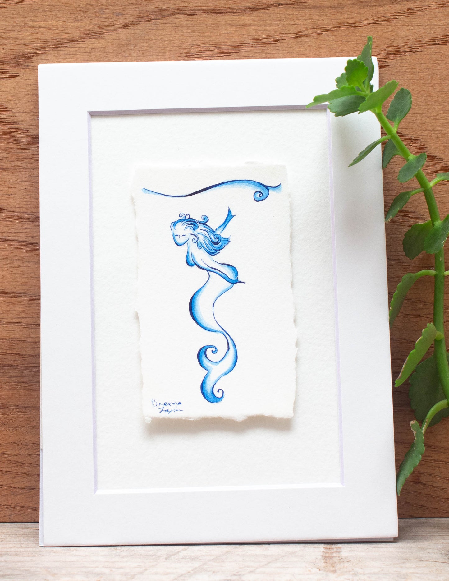 "In The Quiet Beneath the Waves" Original Illustration