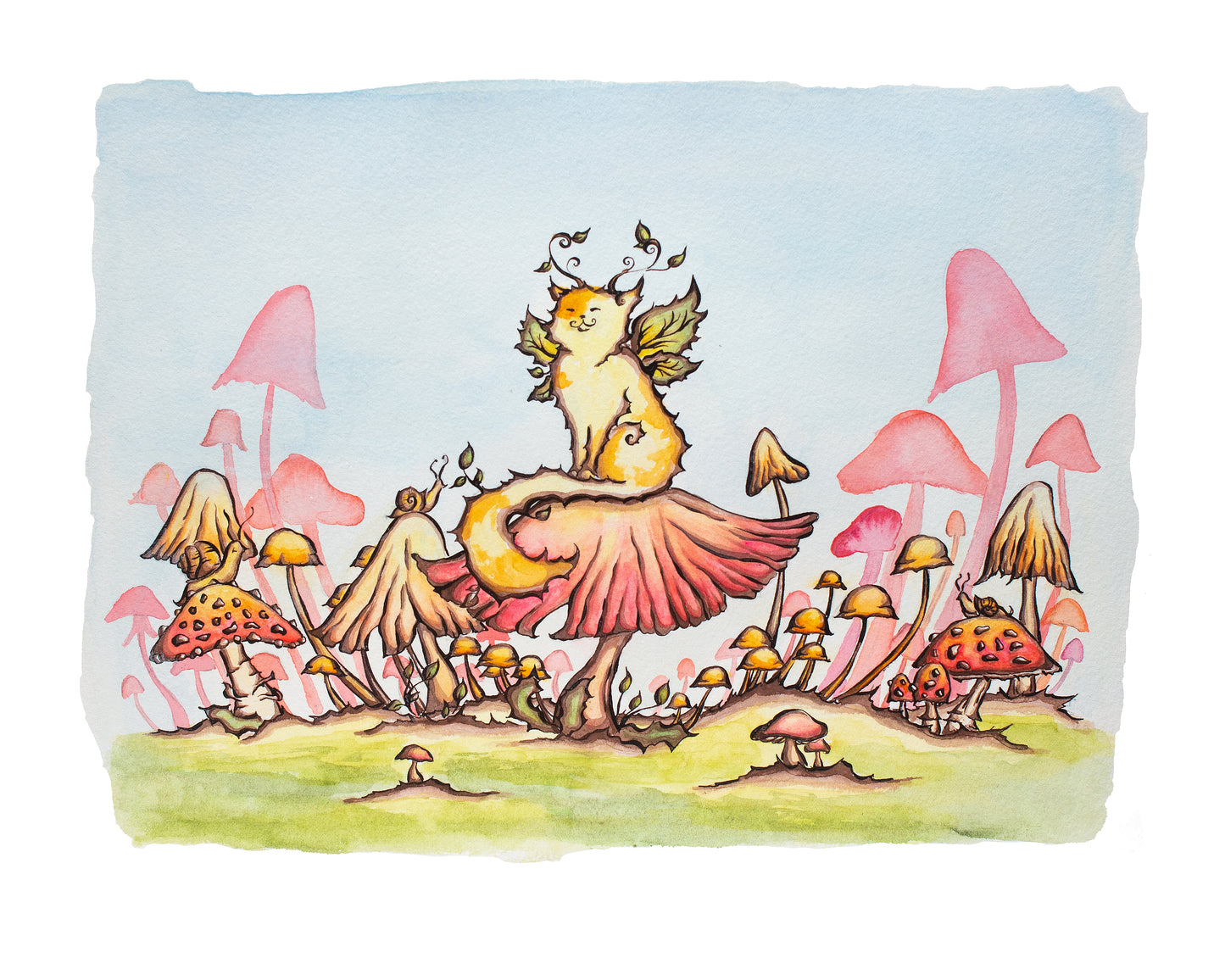 Utter Contentment Signed Archival Giclee Print