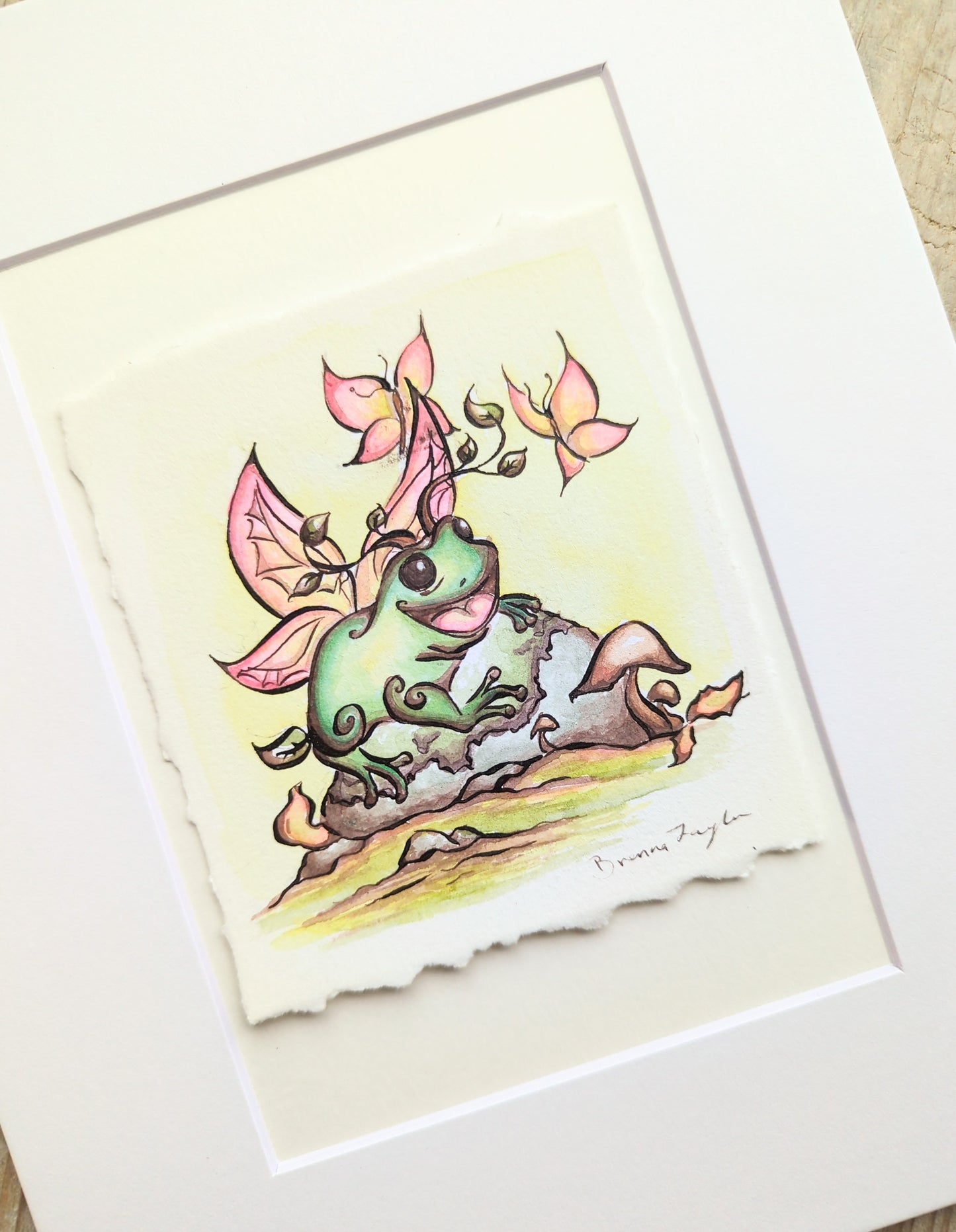 "Among Friends" Original Illustration