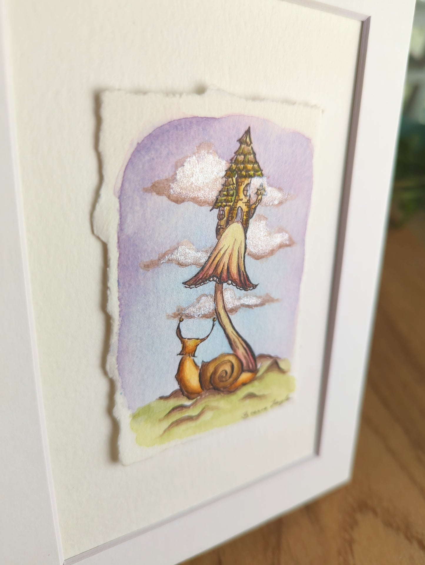 "Tiniest Wizard's Tower" Tiny Original Illustration