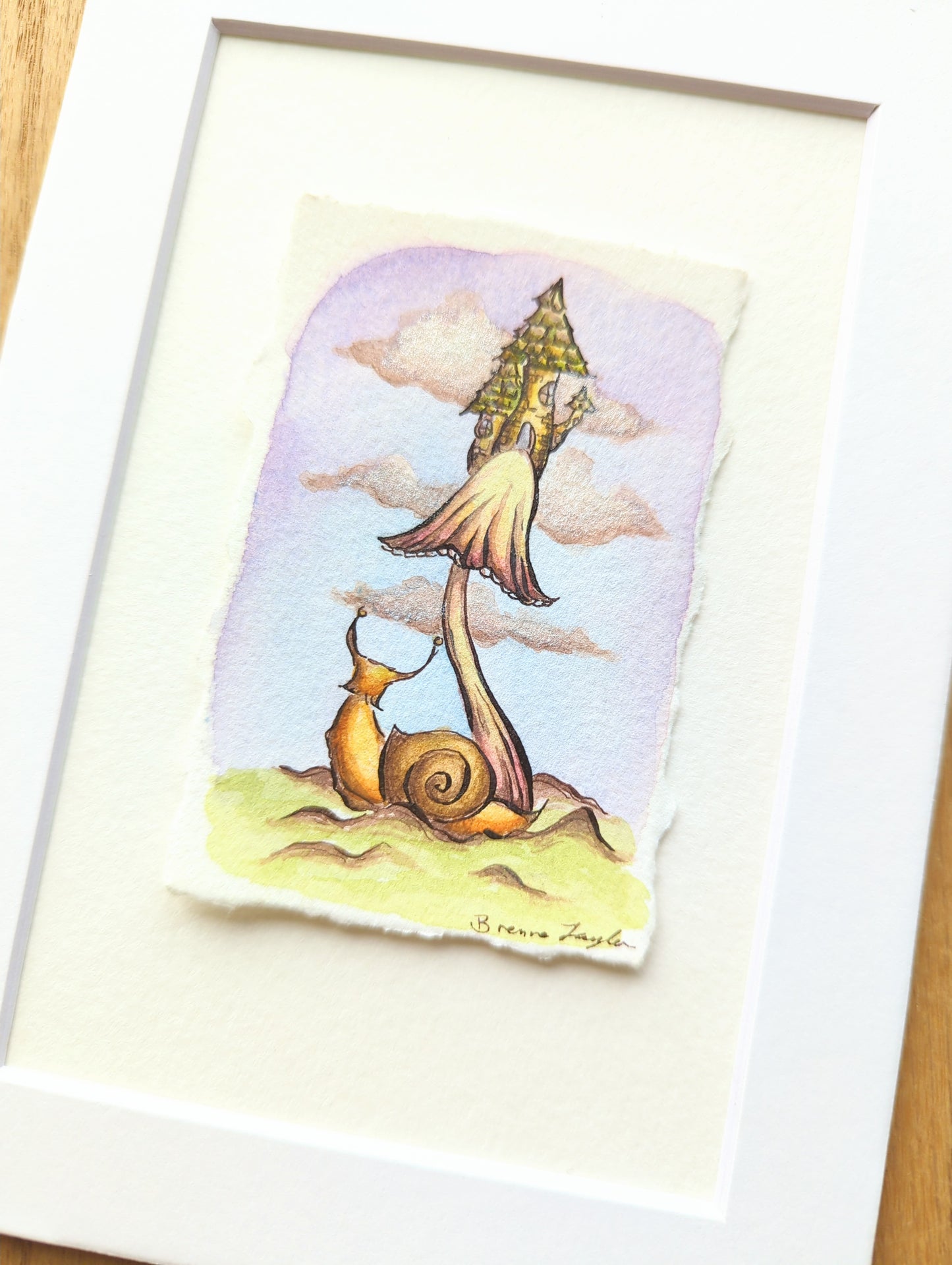 "The Smallest Wizard's Tower" Tiny Original Illustration