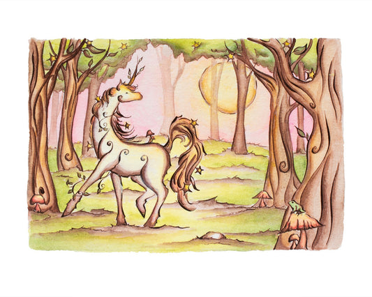 "The Stars Came Down to Play" Fine Art Giclee Print