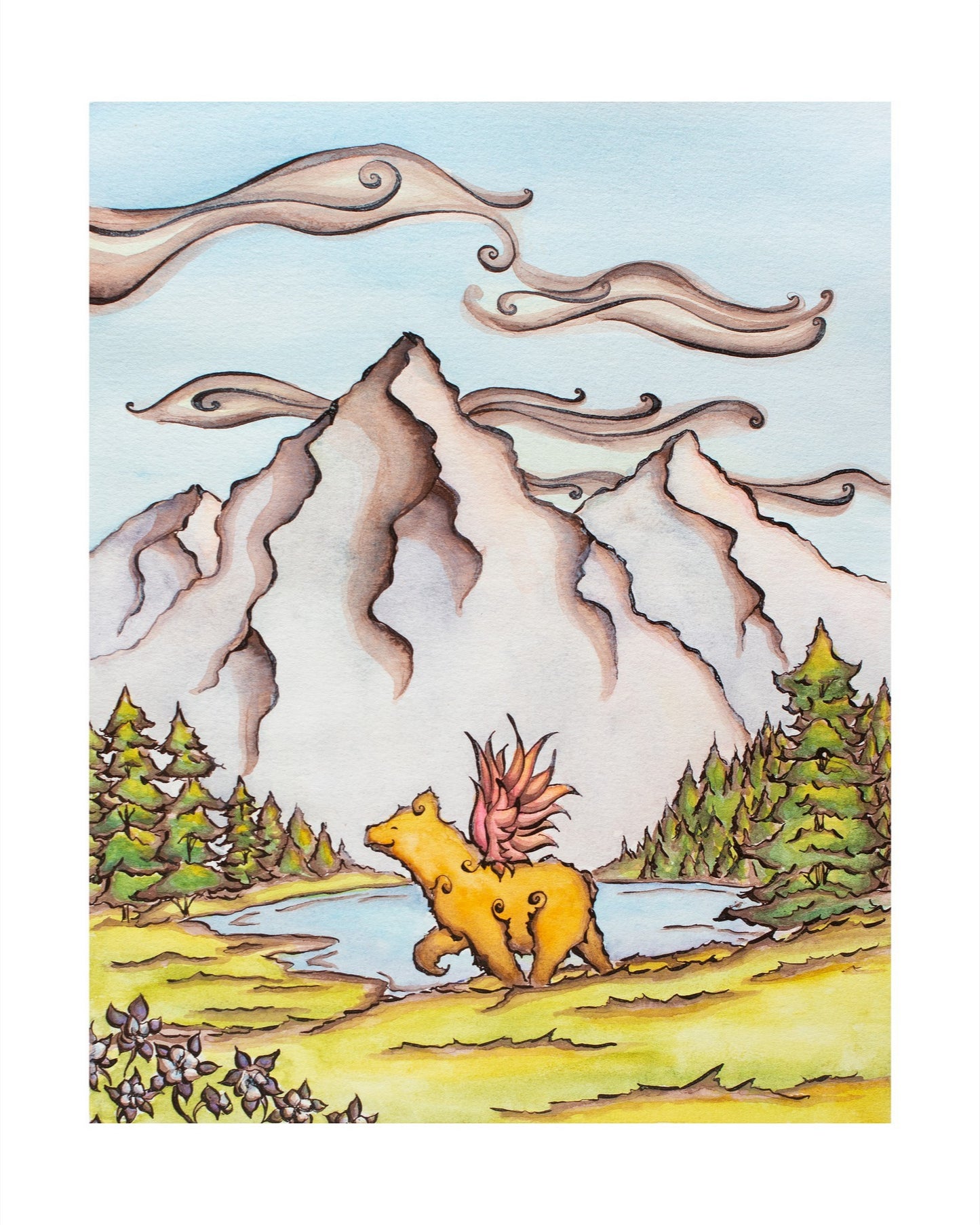 Feels Like Flying Fine Art Giclee Print