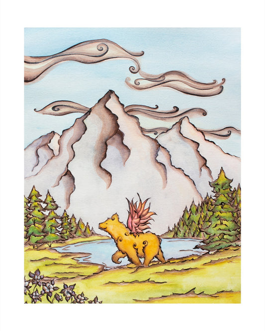 Feels Like Flying Fine Art Giclee Print