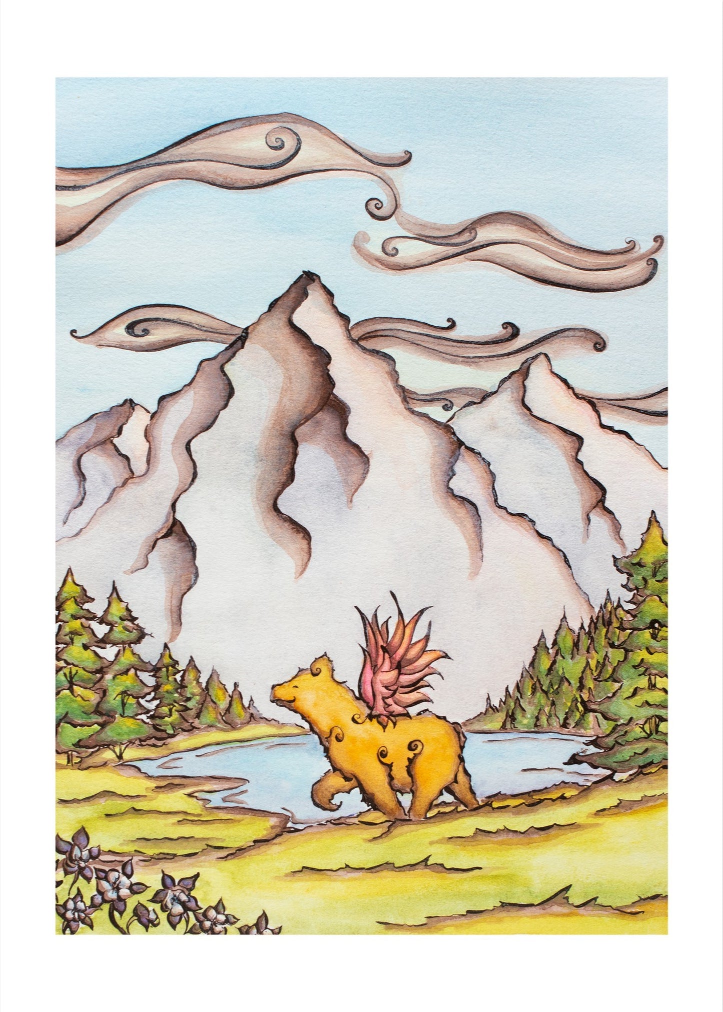 Feels Like Flying Fine Art Giclee Print