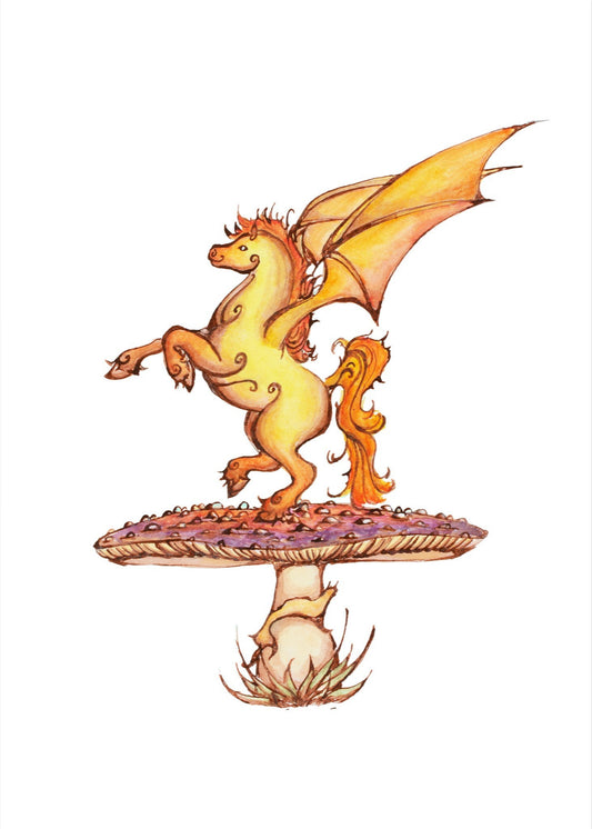 Goblin Pony Fine Art Giclee Print