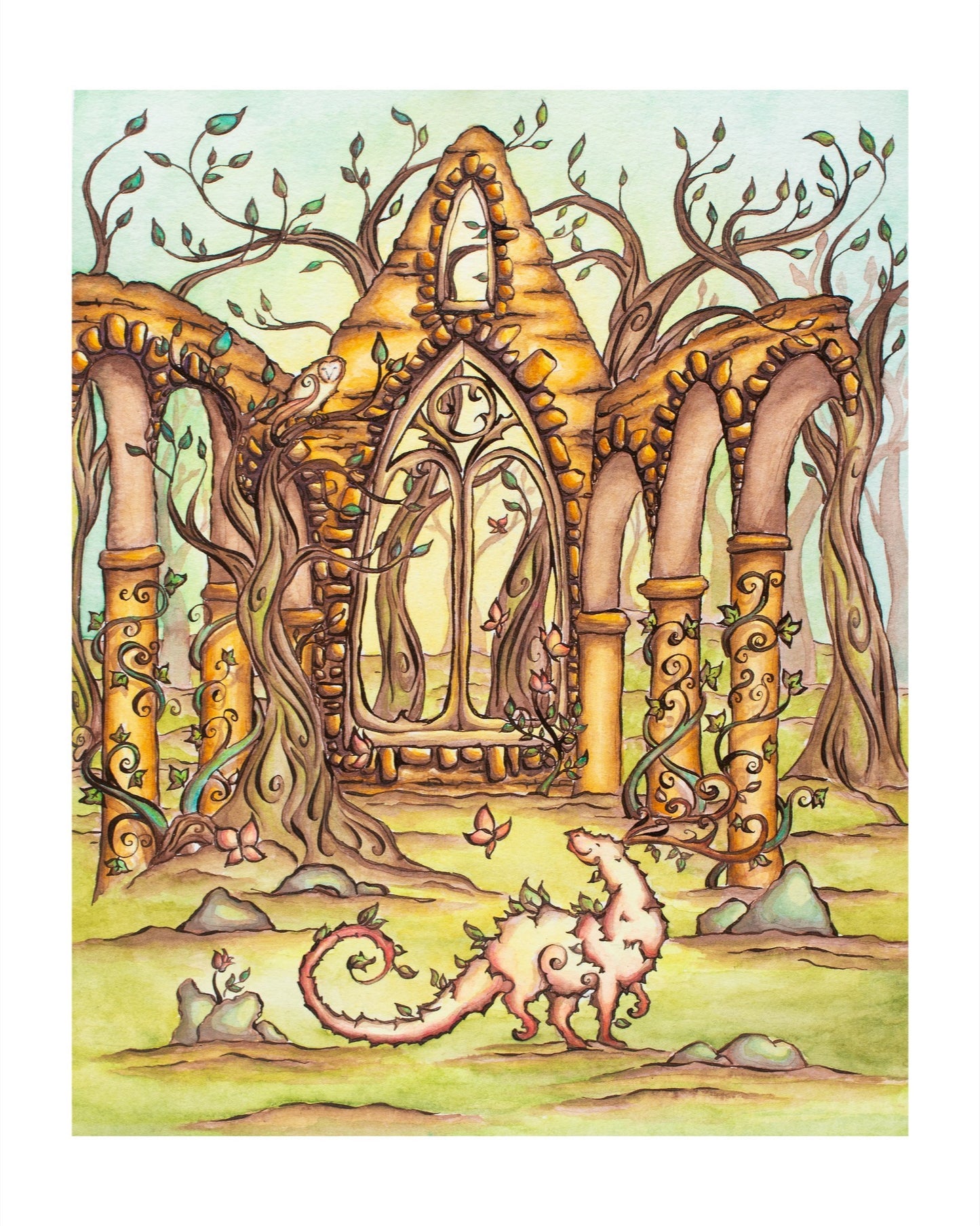 Groundskeeper Fine Art Giclee Print