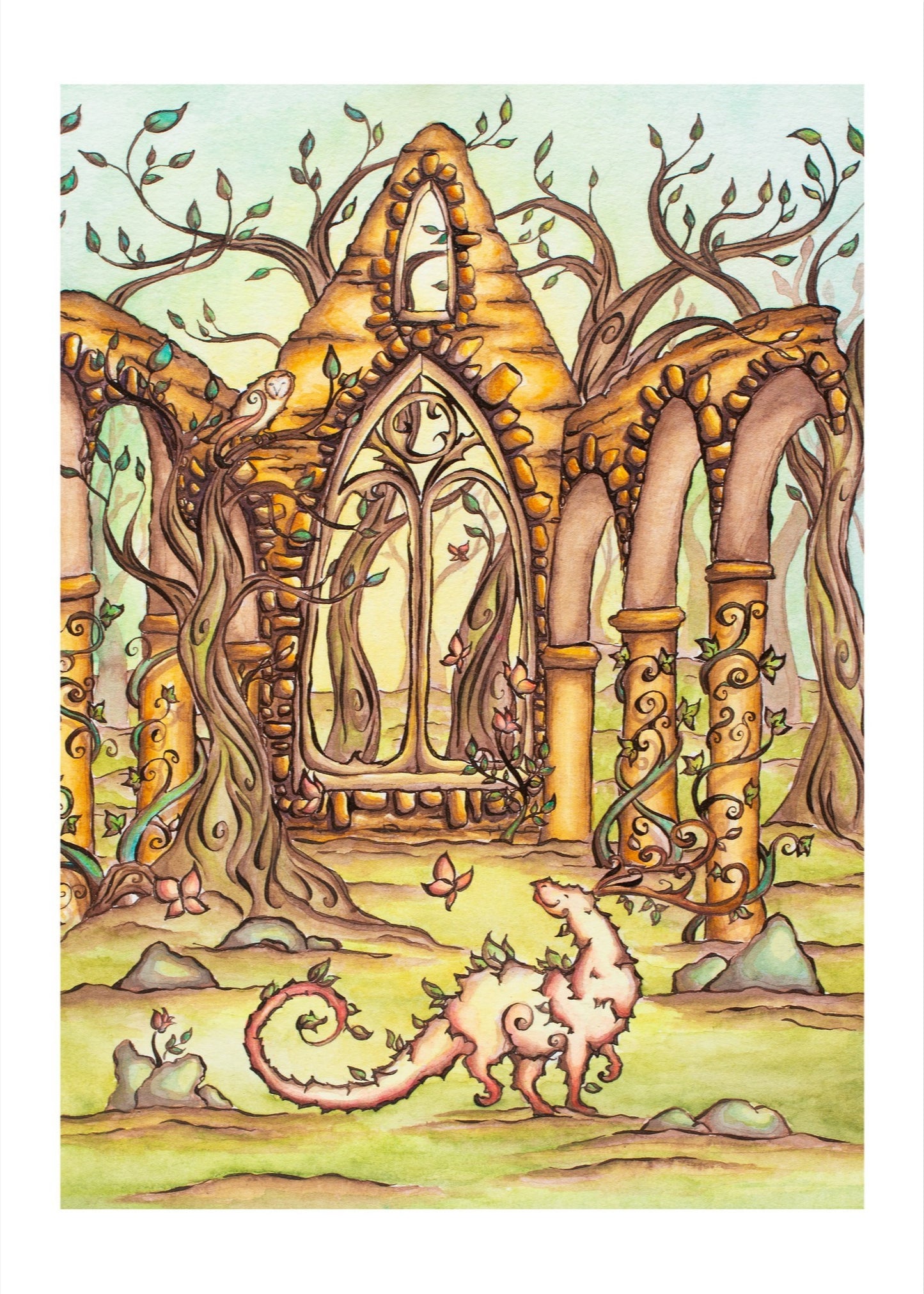 Groundskeeper Fine Art Giclee Print