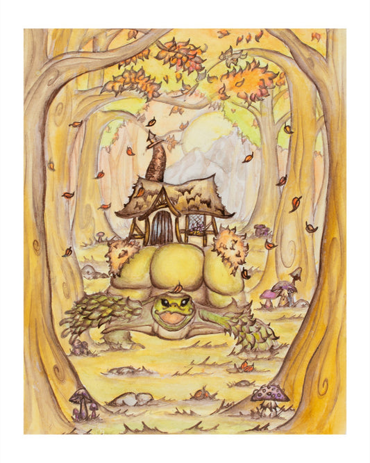 Tortoise House Giclee Fine Art Print