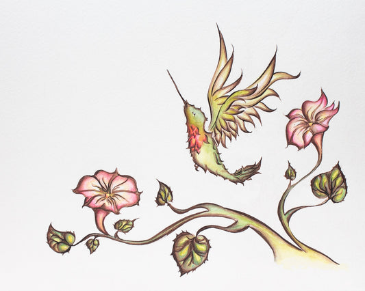 Morning Glory Fine Art Giclee Print