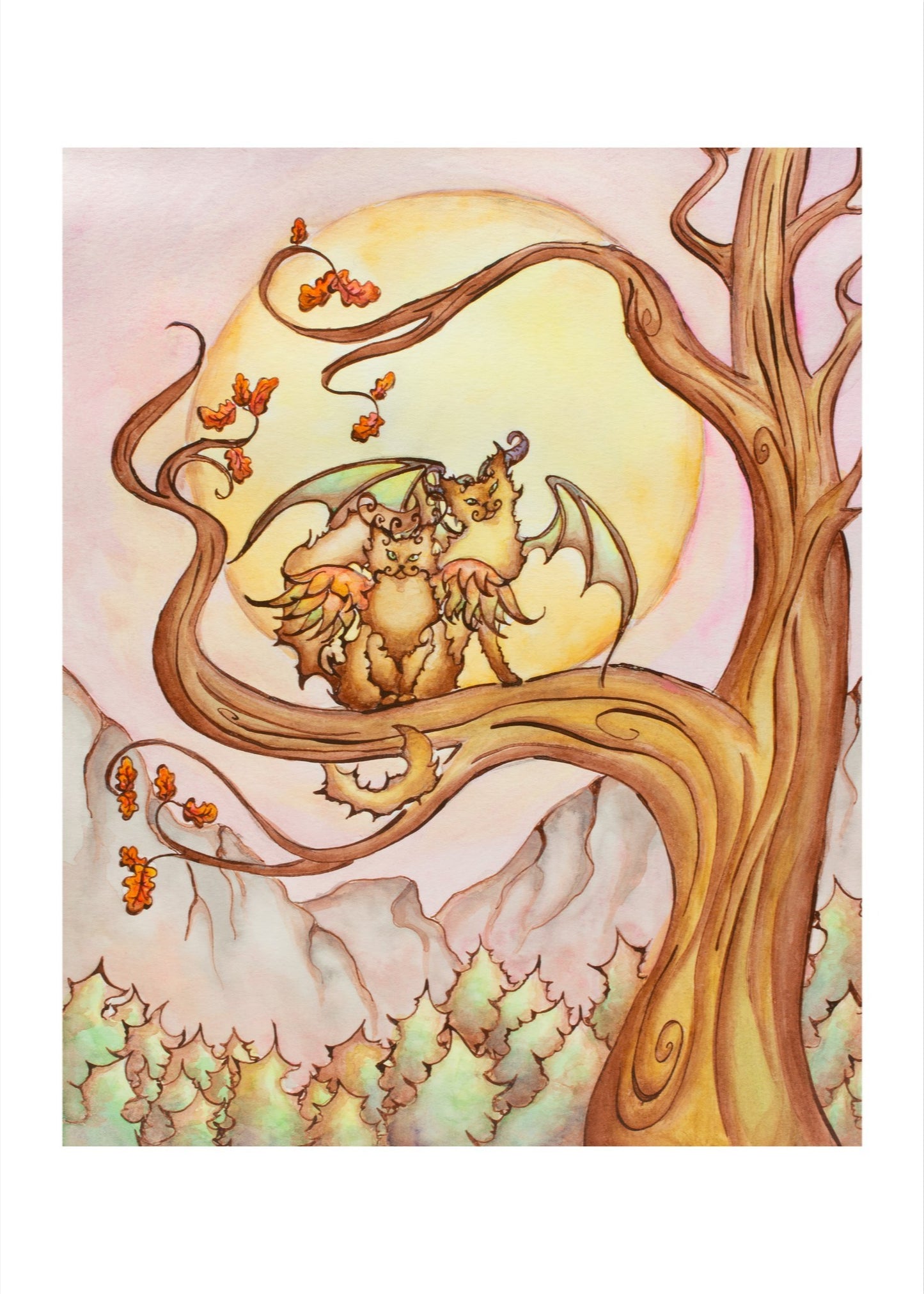 Bill and Ted Fine Art Giclee Print