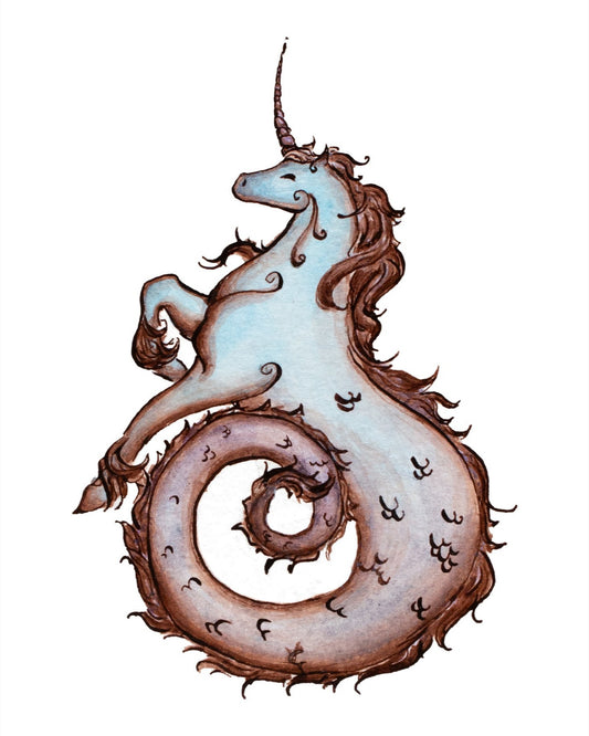 Hippocampus Fine Art Giclee Print