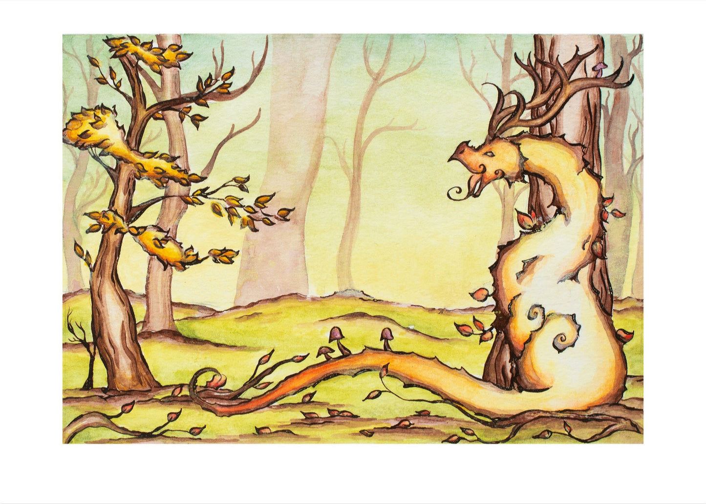 Talking to the Trees Fine Art Giclee Print