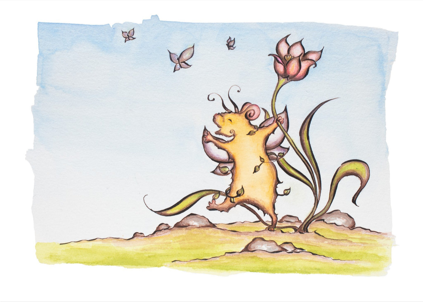 Spring Joy Archival Giclee Print