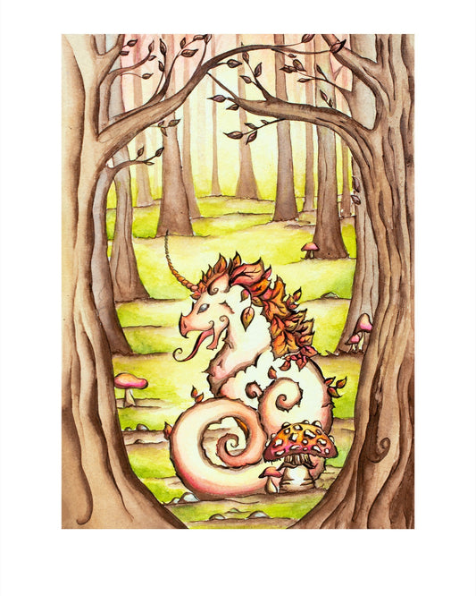 Puck Dragon Fine Art Giclee Print