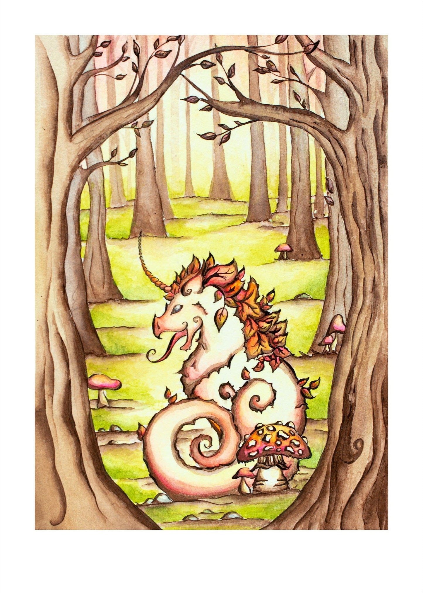 Puck Dragon Fine Art Giclee Print