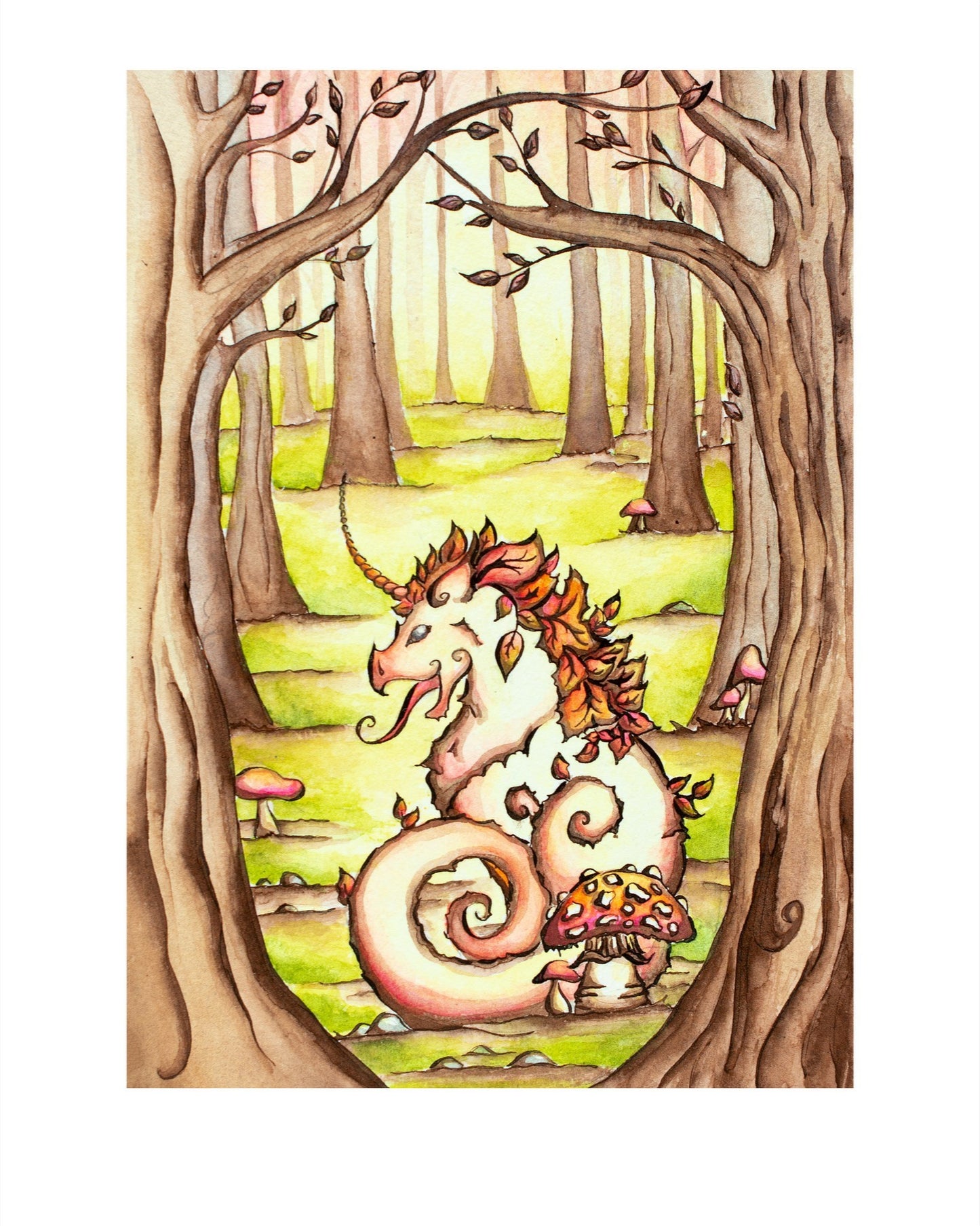 Puck Dragon Fine Art Giclee Print