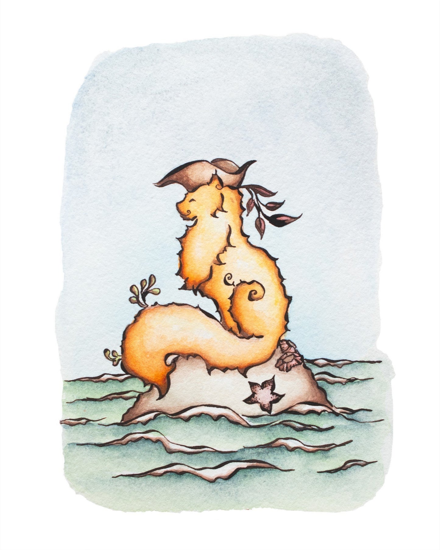 Captain Fine Art Giclee Print