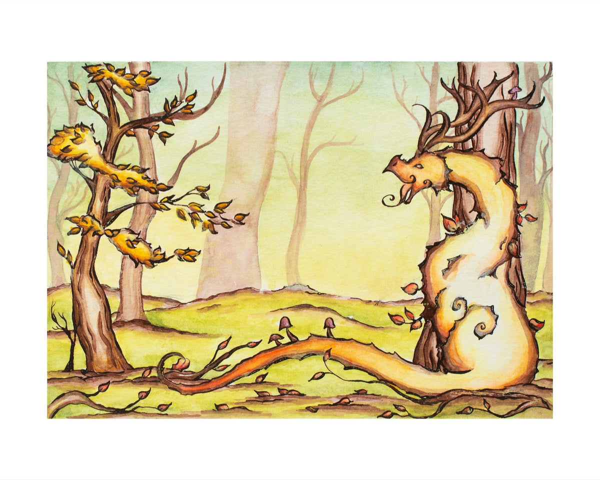 Conversing with Trees Fine Art Giclee Print