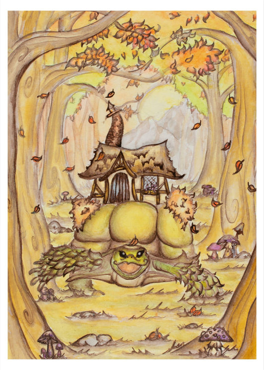 Tortoise House Giclee Fine Art Print