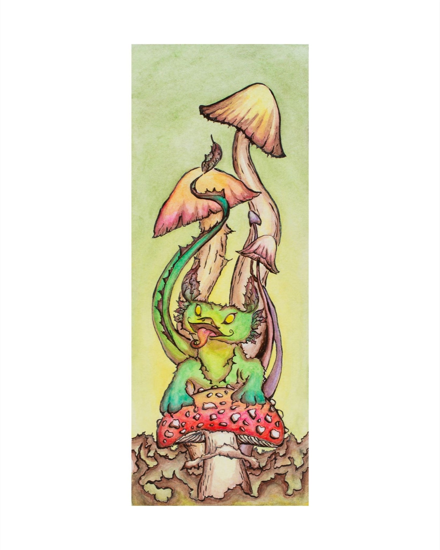 Leaf Dragon Giclee Fine Art Print