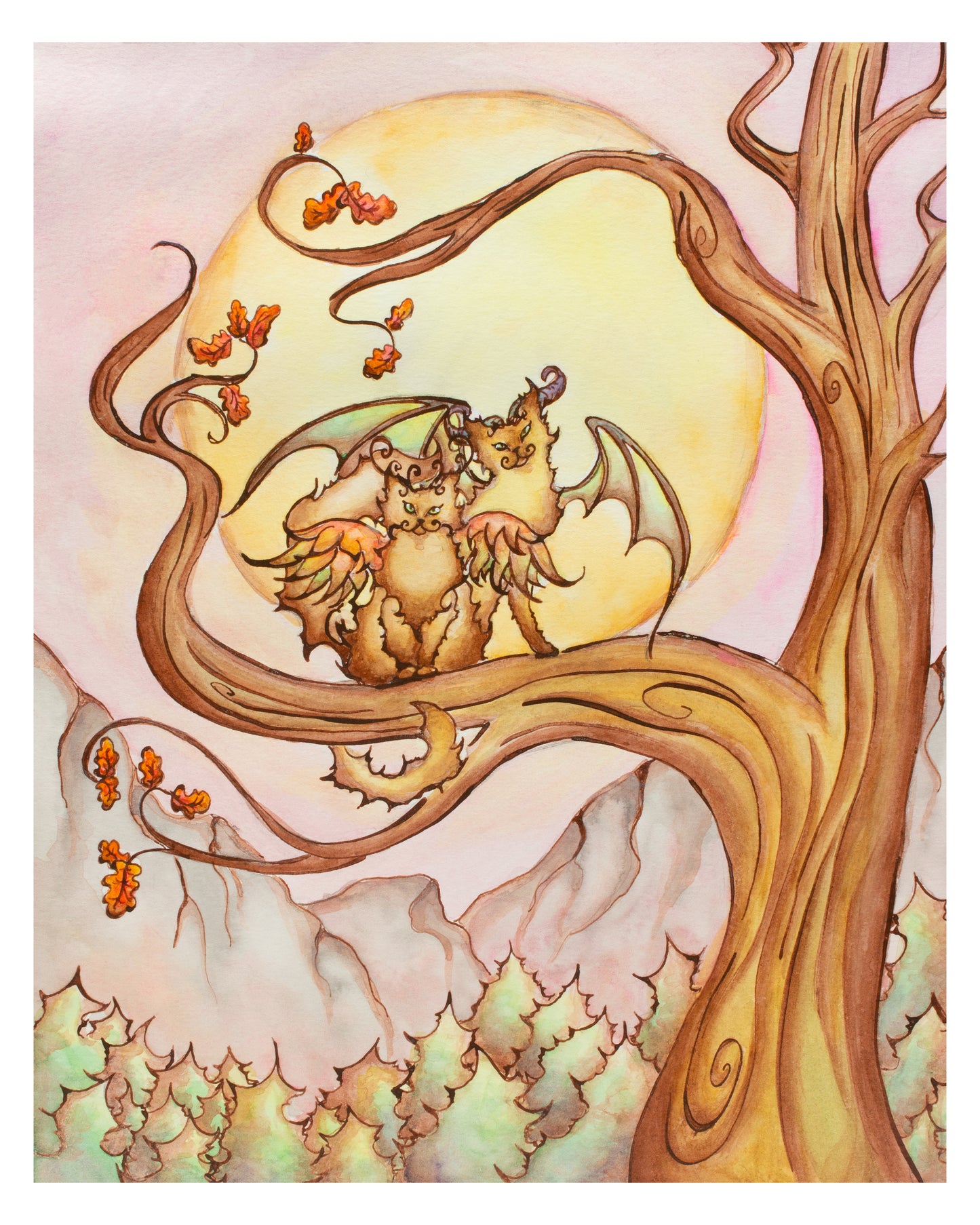 Most Excellent Friends Signed Fine Art Giclee Print