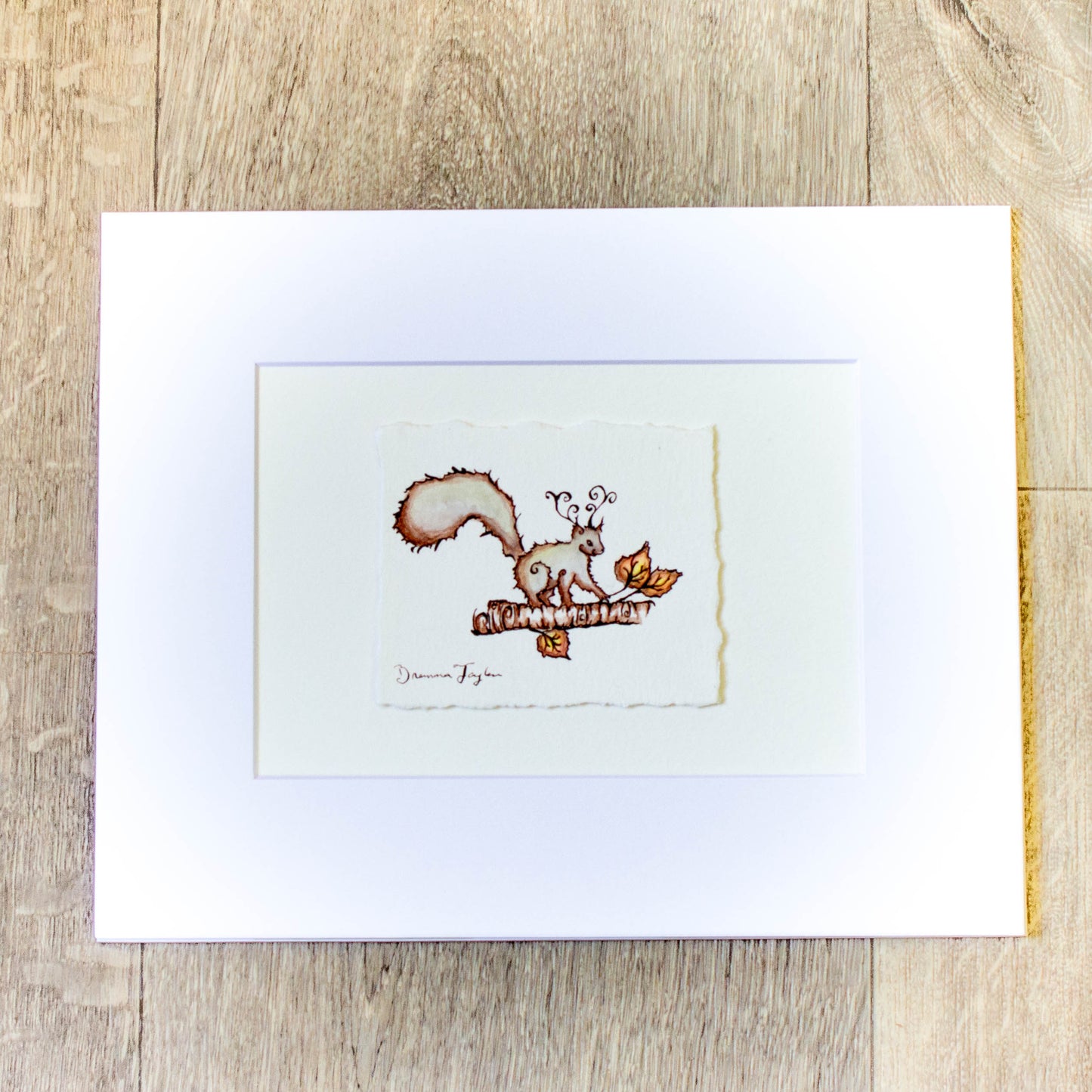 Fae Squirrel Original Illustration